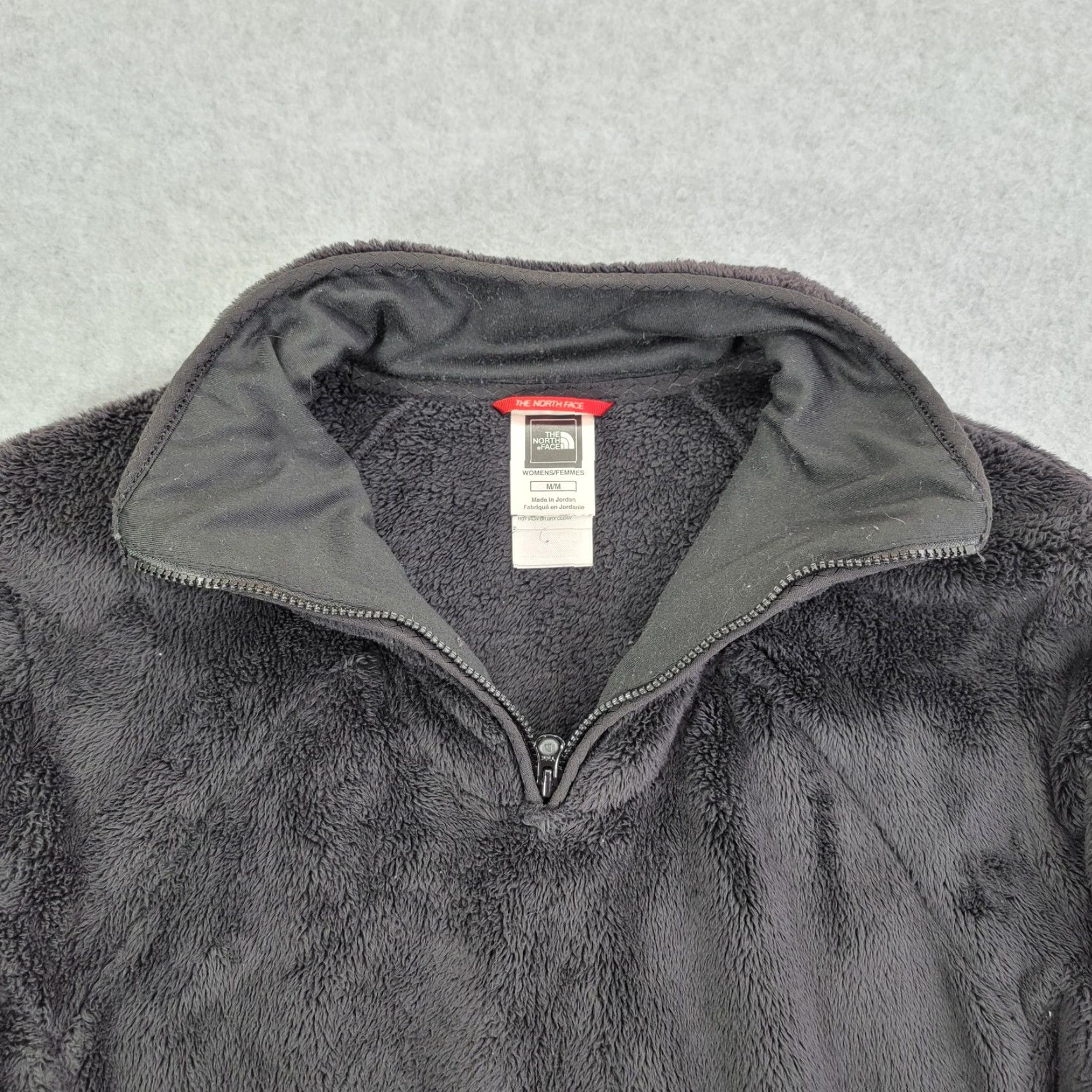 The North Face The North Face Womens Fleece Jacket M Medium Gray 1/4 Zip Pullover Snowmass Embroidered Kangaroo Pocket Winter Casual Ski Outdoor Size M / US 6-8 / IT 42-44 - 4 Thumbnail