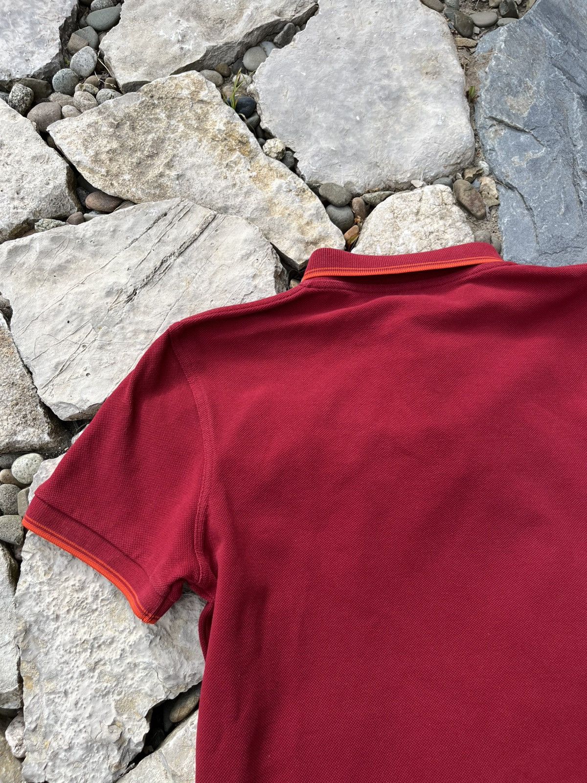 Alexander McQueen × Designer Alexander McQueen MCQ pin chest logo polo t-shirt tee Size US M / EU 48-50 / 2 - 21 Thumbnail