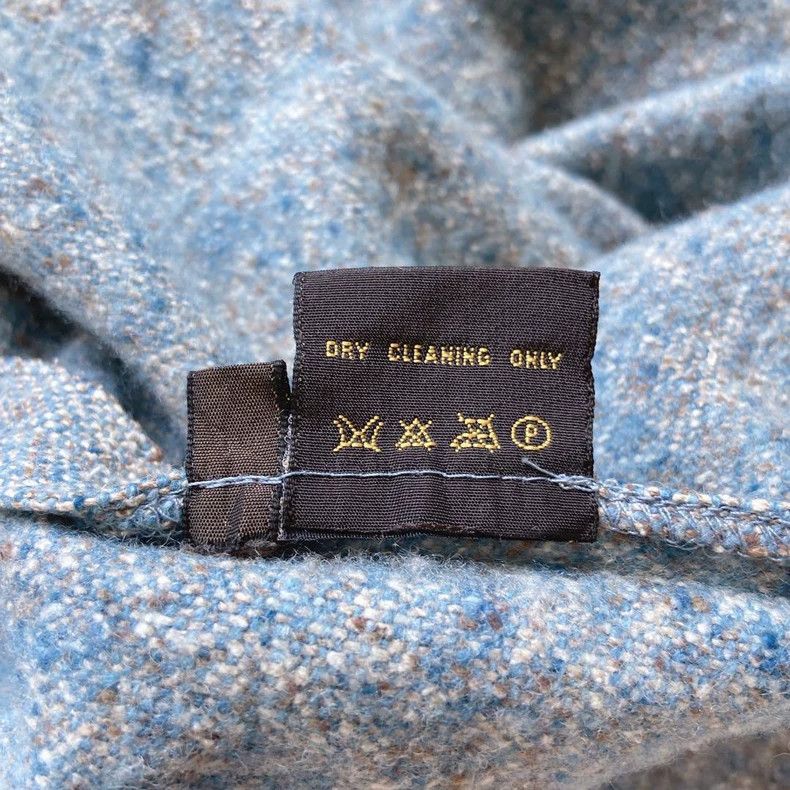 Loro Piana LORO PIANA Bluish gray tweed shirt jacket Size XXL / US 16-18 / IT 52-54 - 9 Thumbnail