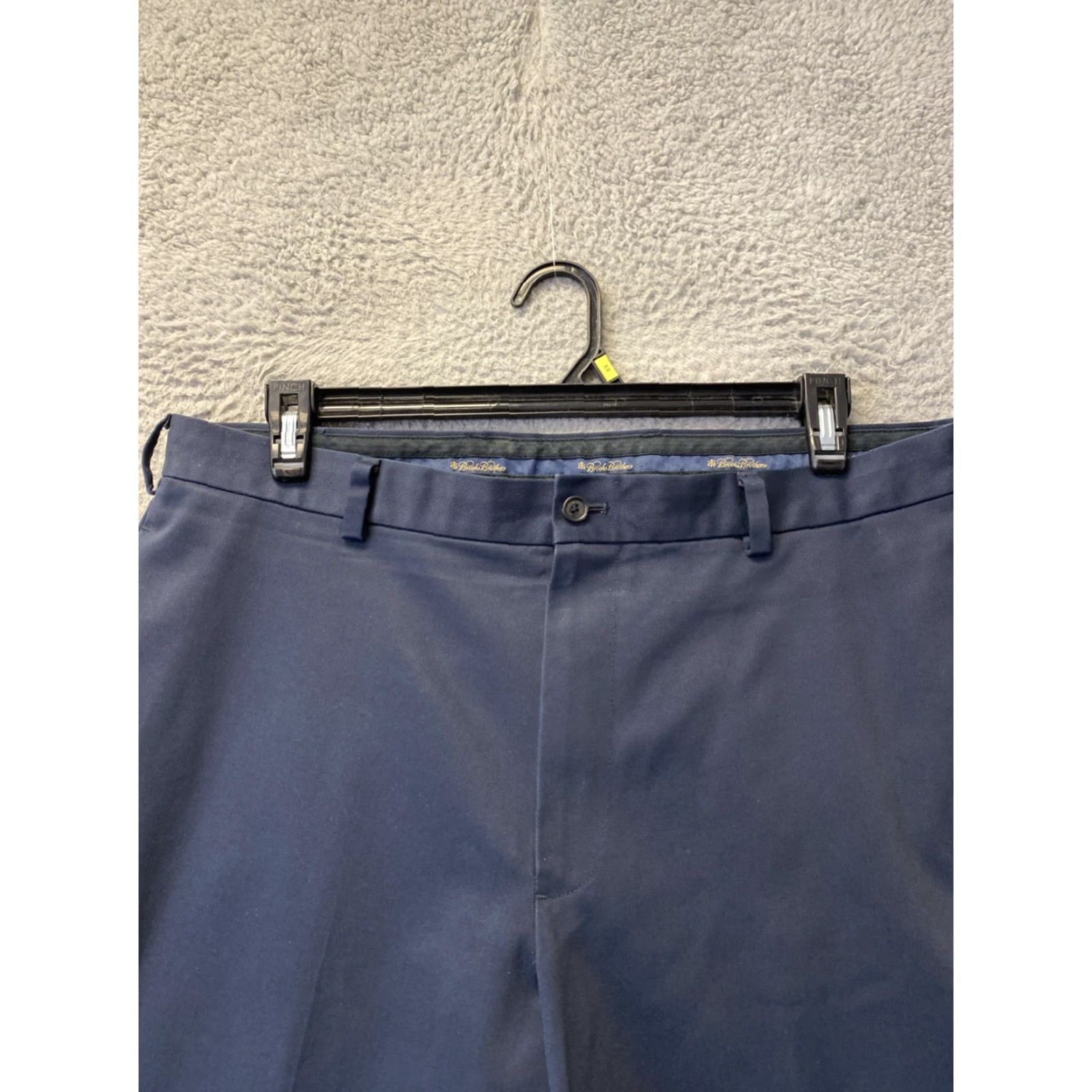 Brooks Brothers Brooks Brothers Advantage Chino Pants Dark Navy 38x32 Dress Pants /0655 Size US 38 / EU 54 - 2 Thumbnail