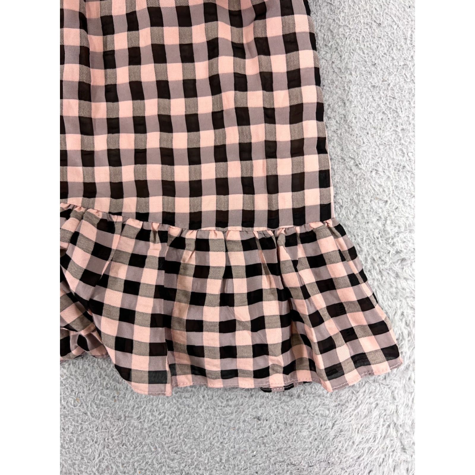 Dress the Population Dress The Population Skirt Womens Medium Pink Black Plaid Cosmo Poly Dress The Population Skirt Womens M Pink Plaid Size 32" / US 10 / IT 46 - 7 Thumbnail