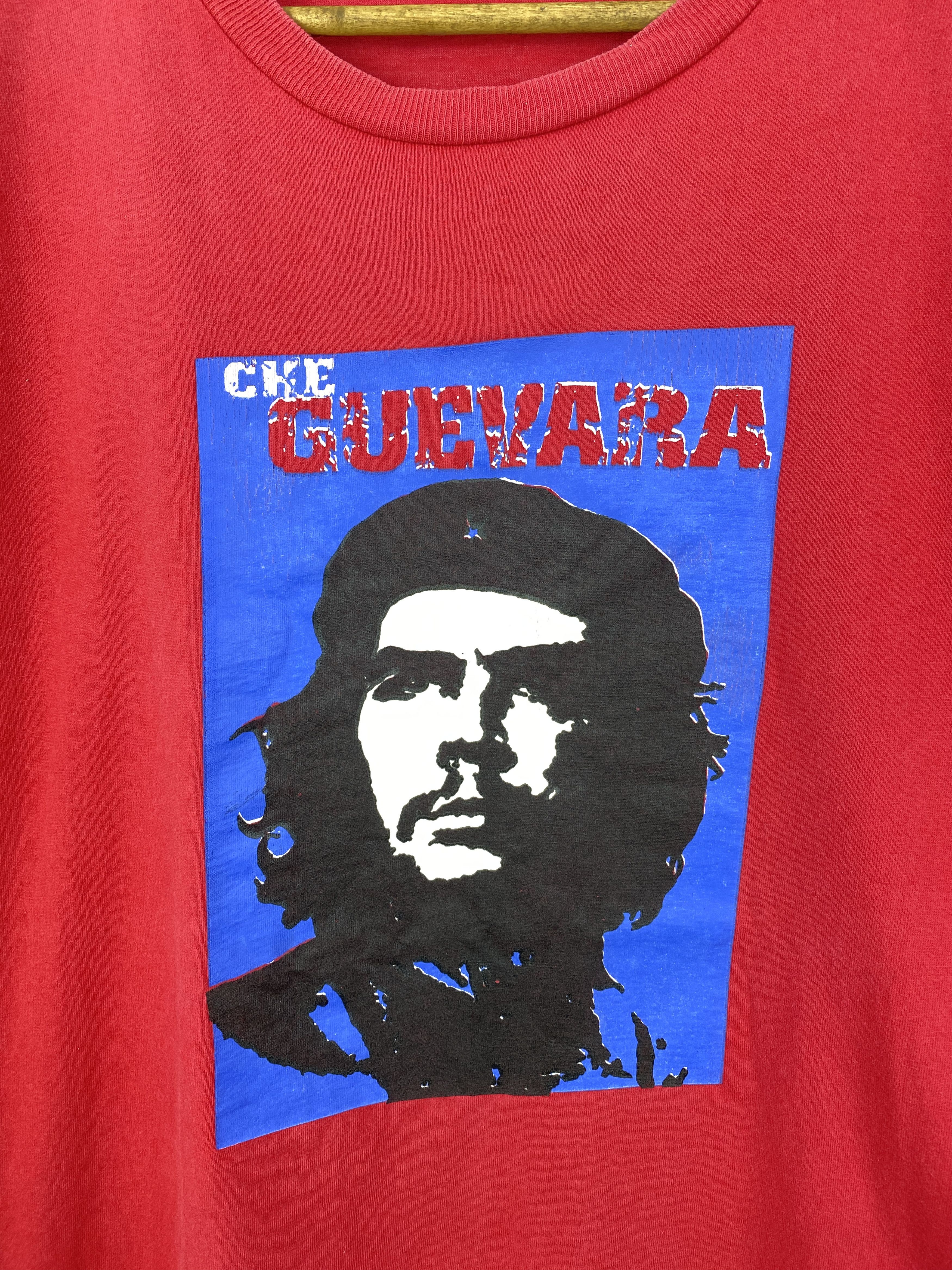 Other Vintage 90s Che Guevara Potrait Printed T-Shirt TA0720 Size US L / EU 52-54 / 3 - 7 Thumbnail