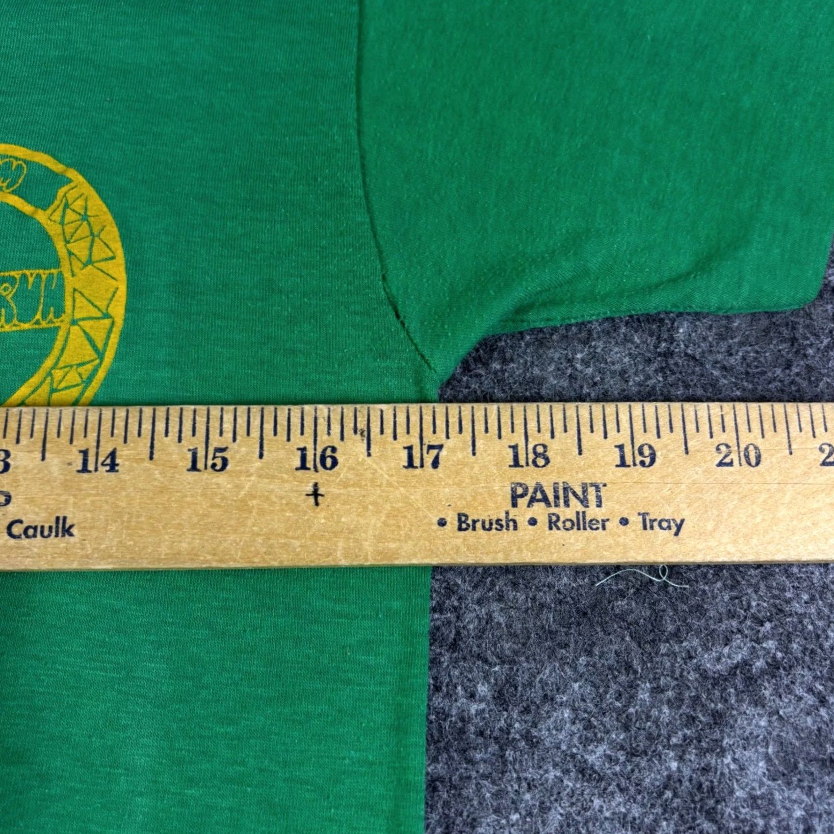 Vintage VINTAGE 80s Slavic Run 8KM Mahanoy City T-Shirt Green Small Men Short Sleeve Graphic Tee Size US S / EU 44-46 / 1 - 4 Thumbnail