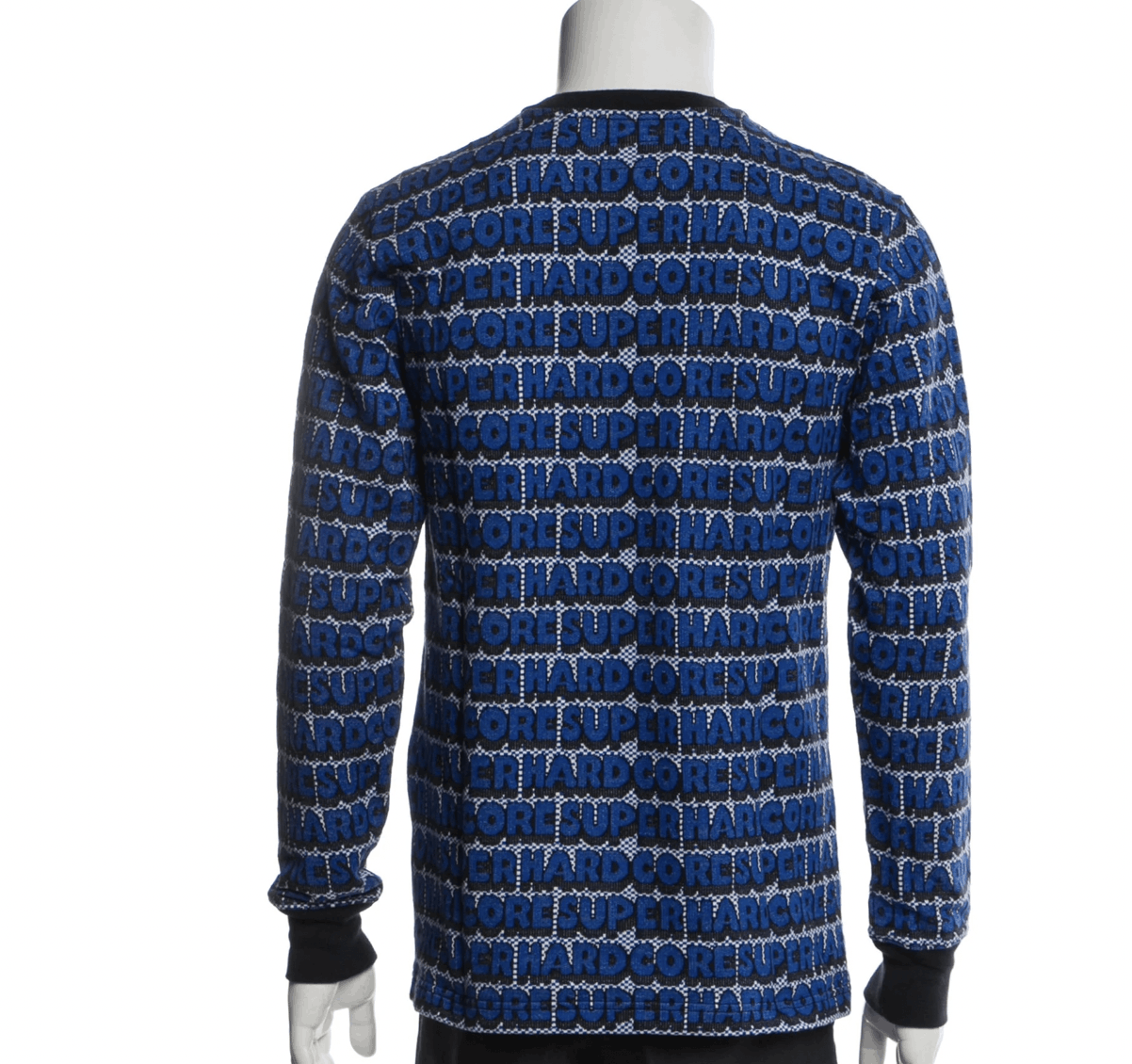 Supreme SUPREME SUPER HARDCORE JACQUARD LONG SLEEVE BLUE MENS SMALL Size US S / EU 44-46 / 1 - 3 Thumbnail