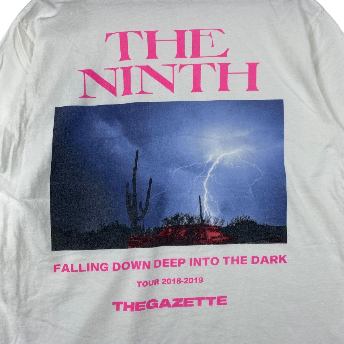 Vintage THE GAZETTE Visual Kei Rock Band The Ninth Tour Tee Shirt Size L / US 10 / IT 46 - 2 Thumbnail