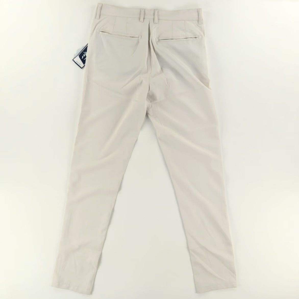 Vintage Mister Technical Polyester Microfiber Chino Pants Tan Men's 32 Size US 32 / EU 48 - 4 Thumbnail