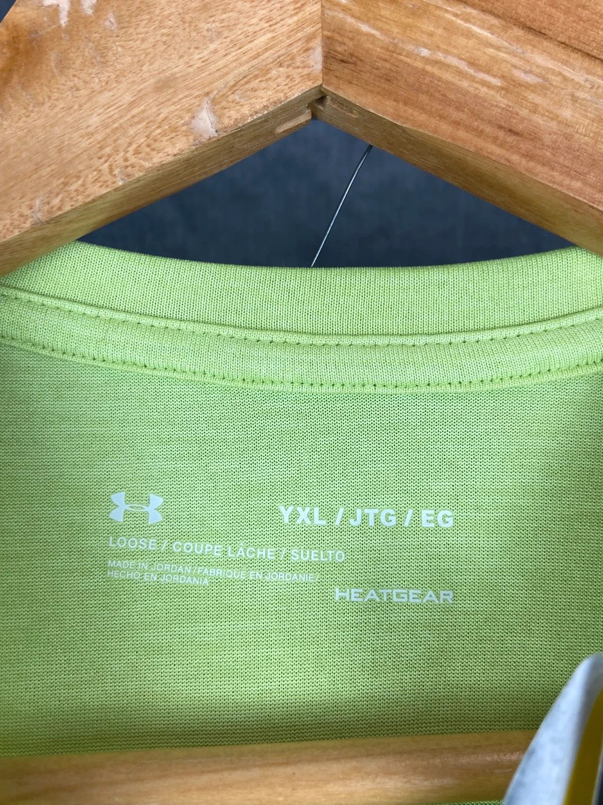 Under Armour Under Armour lime green sport shirt XL Size US XL / EU 56 / 4 - 4 Thumbnail