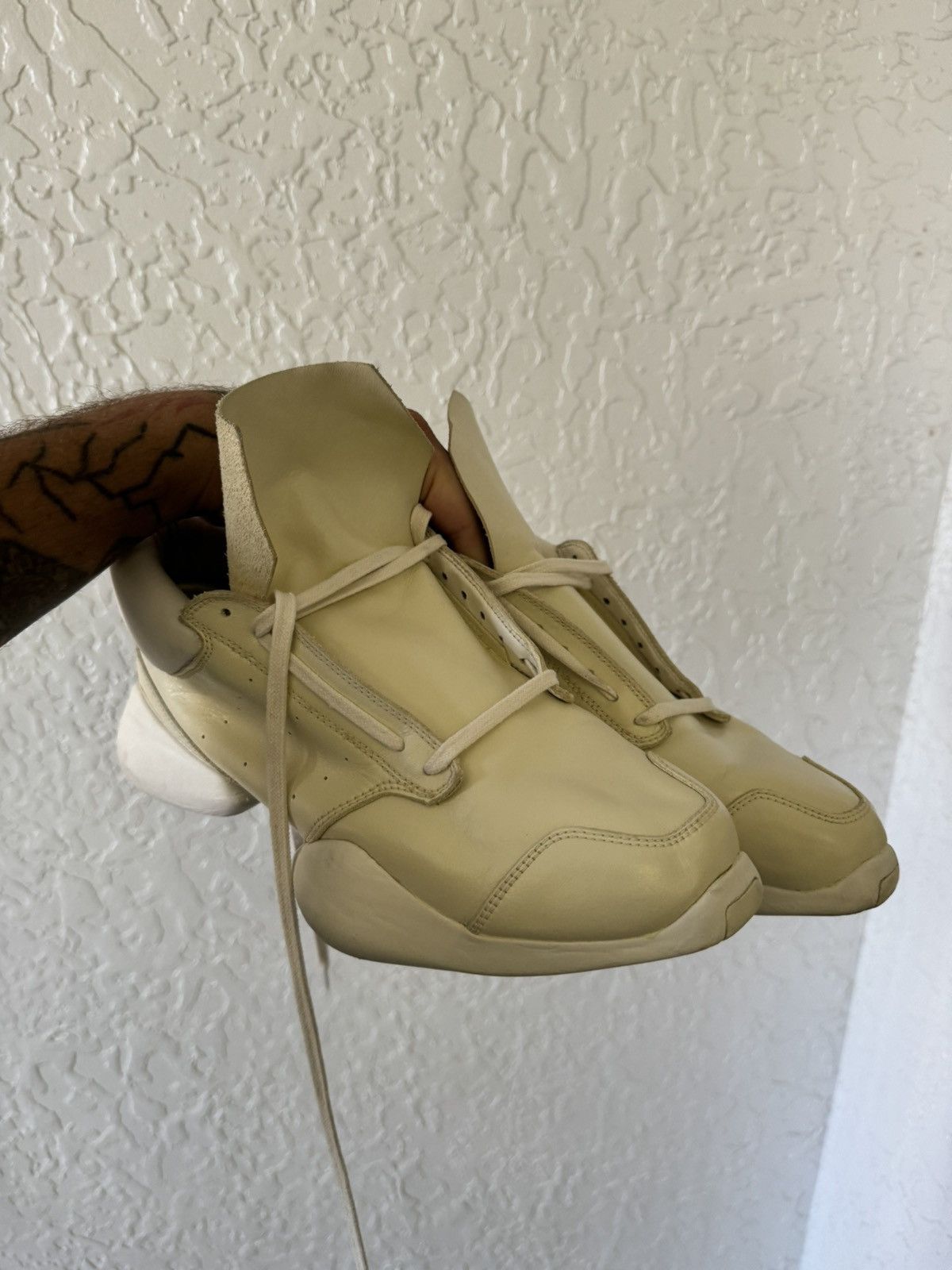 Rick Owens Rick Owens X adidas runner Size US 9 / EU 42 - 11 Thumbnail