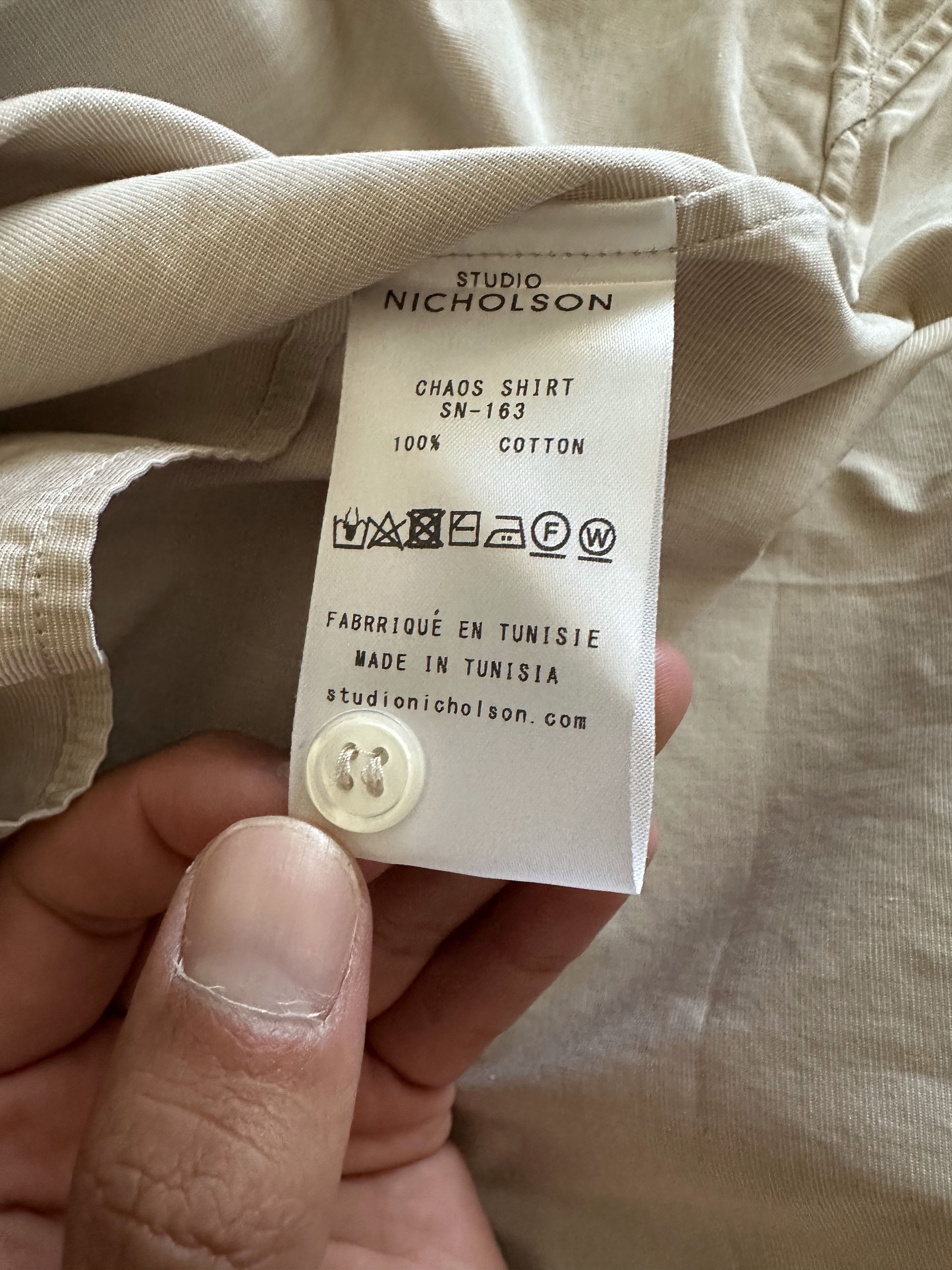 Studio Nicholson Chaos Shirt Size US M / EU 48-50 / 2 - 4 Thumbnail