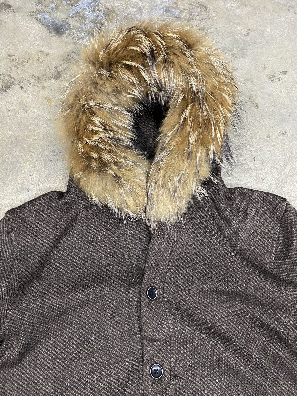 If Six Was Nine × Japanese Brand × Le Grande Bleu (L.G.B.) fur hoodie knitwear michel klein Size US L / EU 52-54 / 3 - 3 Thumbnail