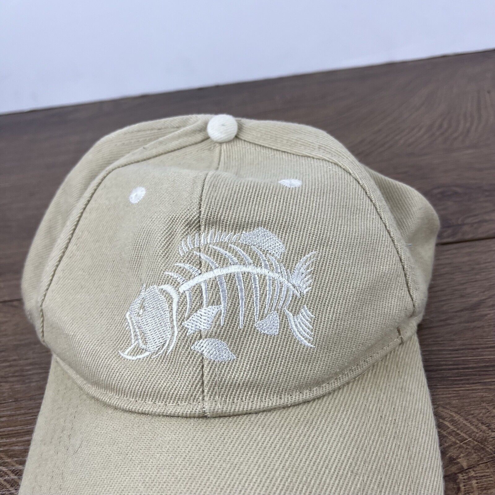 Other Bone Fish Hat Bonefish Tan Hat Adjustable Adult Fit Hat Brow Size ONE SIZE - 7 Thumbnail