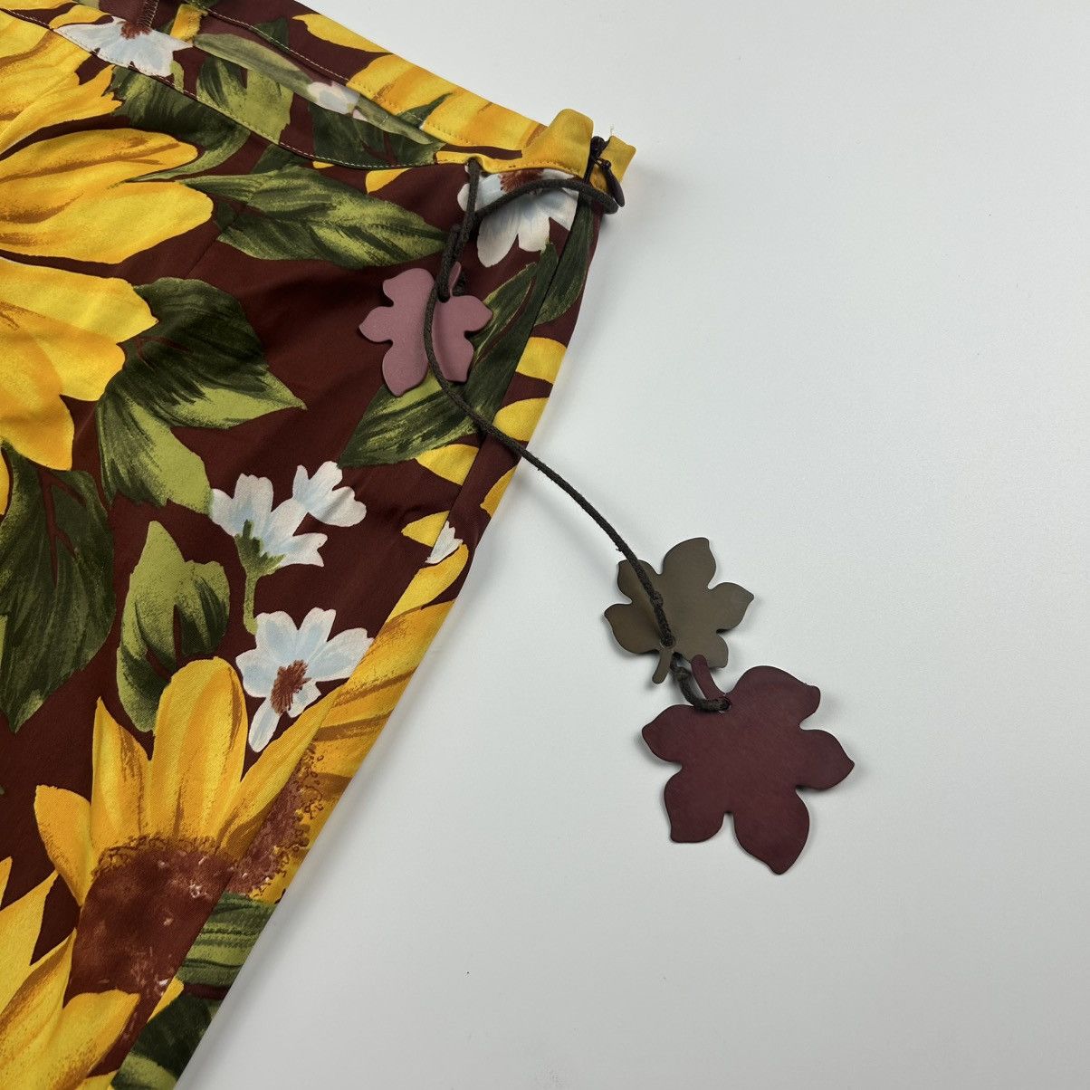 Dolce & Gabbana Dolce & Gabbana Sunflower Pants Size 28" / US 6 / IT 42 - 3 Thumbnail