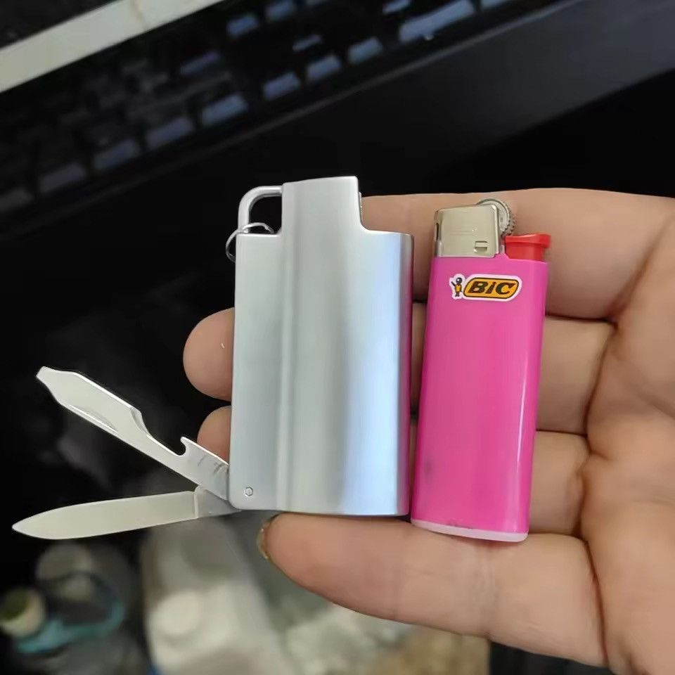 Jewelry Multifunctional BIC Size Lighter J5 Case Cover Size ONE SIZE - 2 Thumbnail