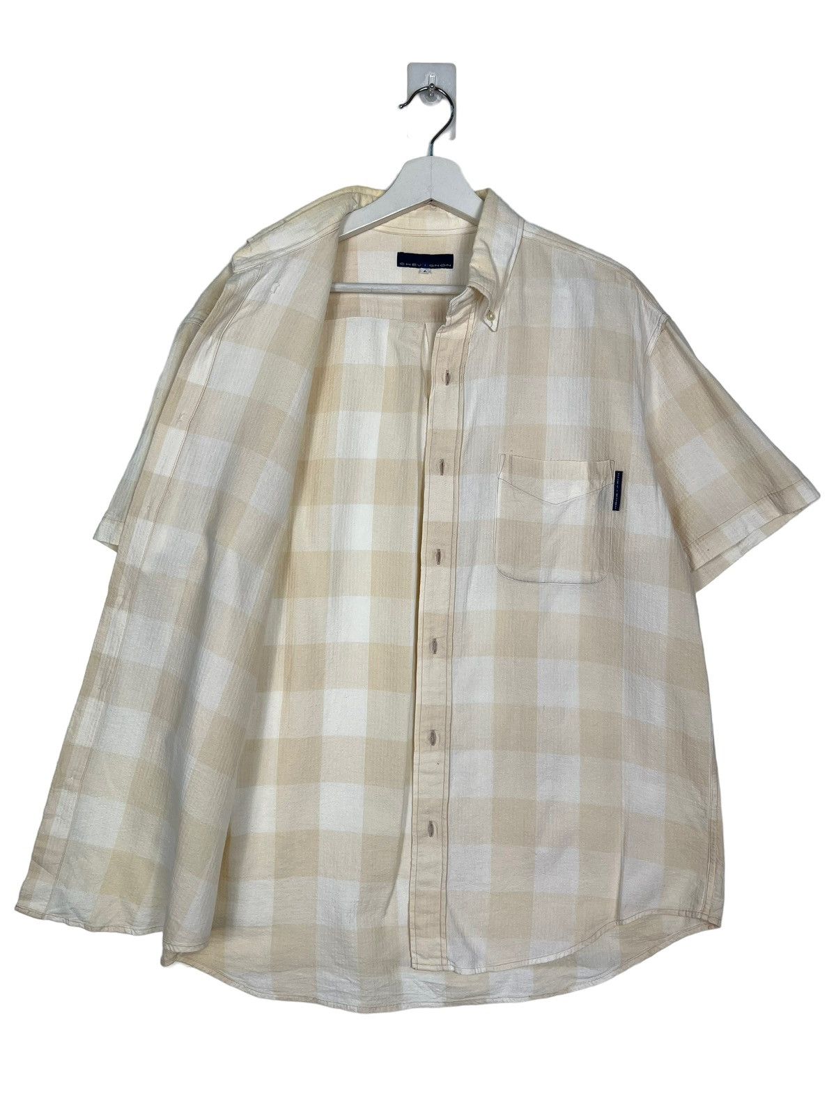 Chevignon 🔥 VINTAGE CHEVIGNON PLAID SHIRTS Size US L / EU 52-54 / 3 - 9 Thumbnail