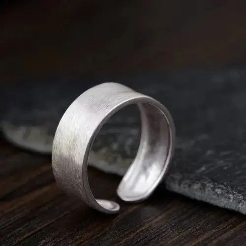Jewelry × Vintage S925 Sterling Silver Ring Adjustable Size ONE SIZE - 1 Thumbnail