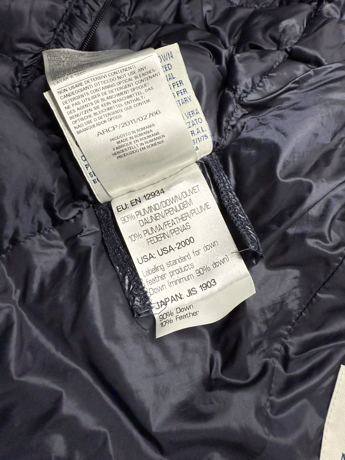Moncler Moncler Girls Jacket Mayotte Size 14 Years Navy Blue Size XXS / US 00 / IT 34 - 13 Thumbnail