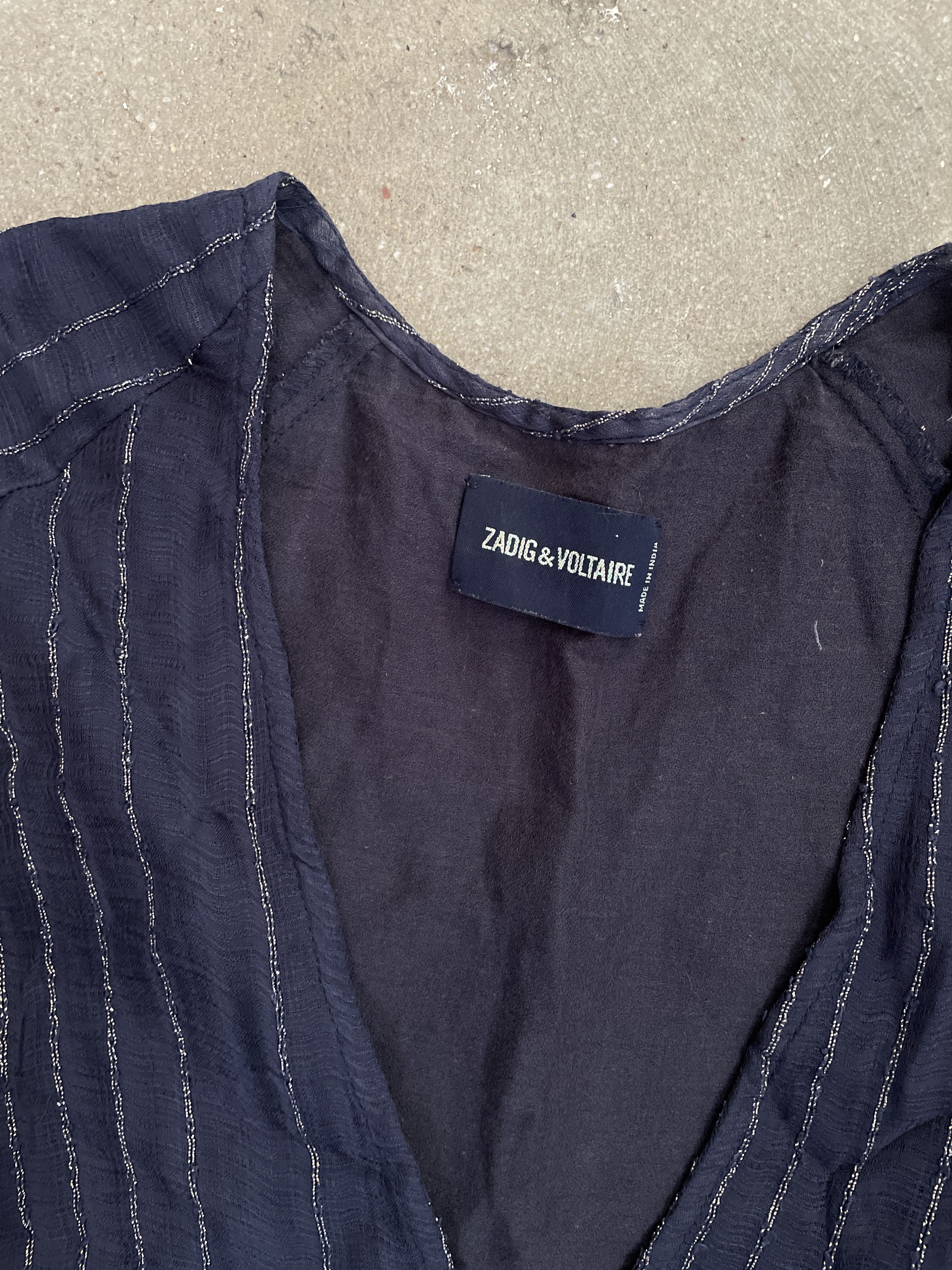 Zadig & Voltaire Zadig & Voltaire Racy Metal Midi Dress Size M / US 6-8 / IT 42-44 - 2 Thumbnail