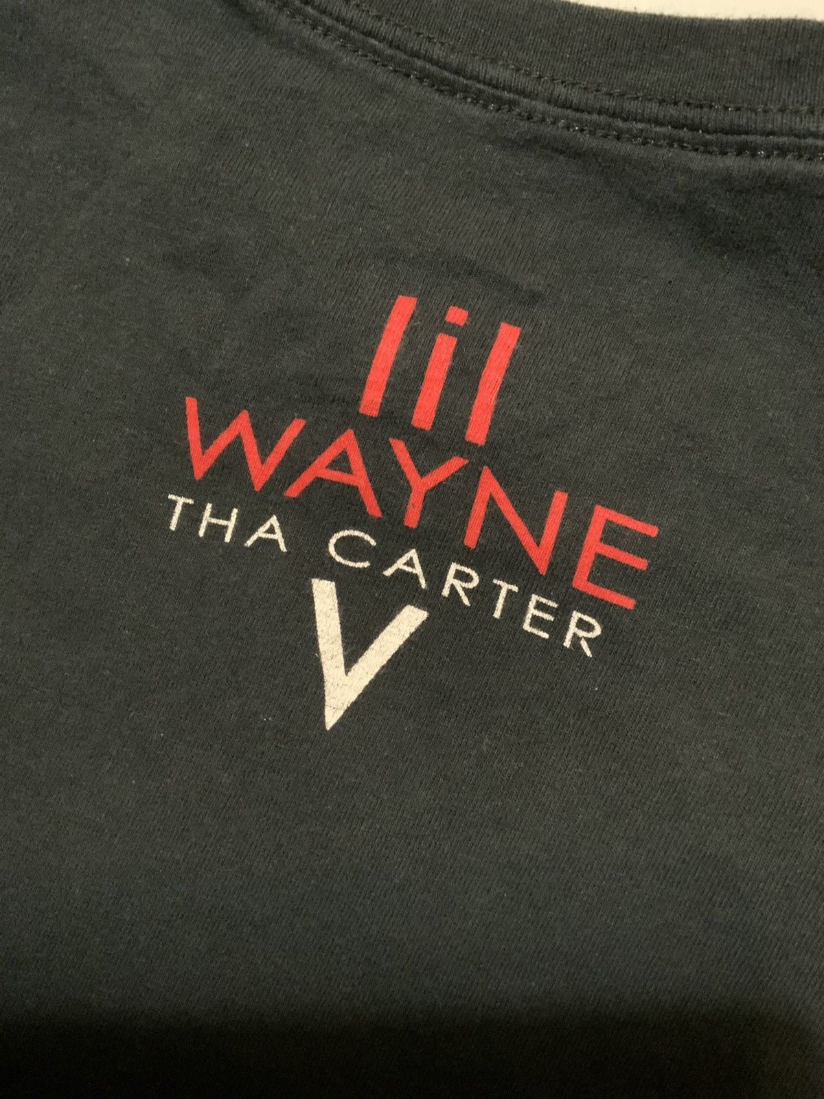 Lil Wayne × Rap Tees Lil Wayne Tha Carter V 2018 Goat Album Merch Promo T-Shirt Size US XL / EU 56 / 4 - 7 Thumbnail
