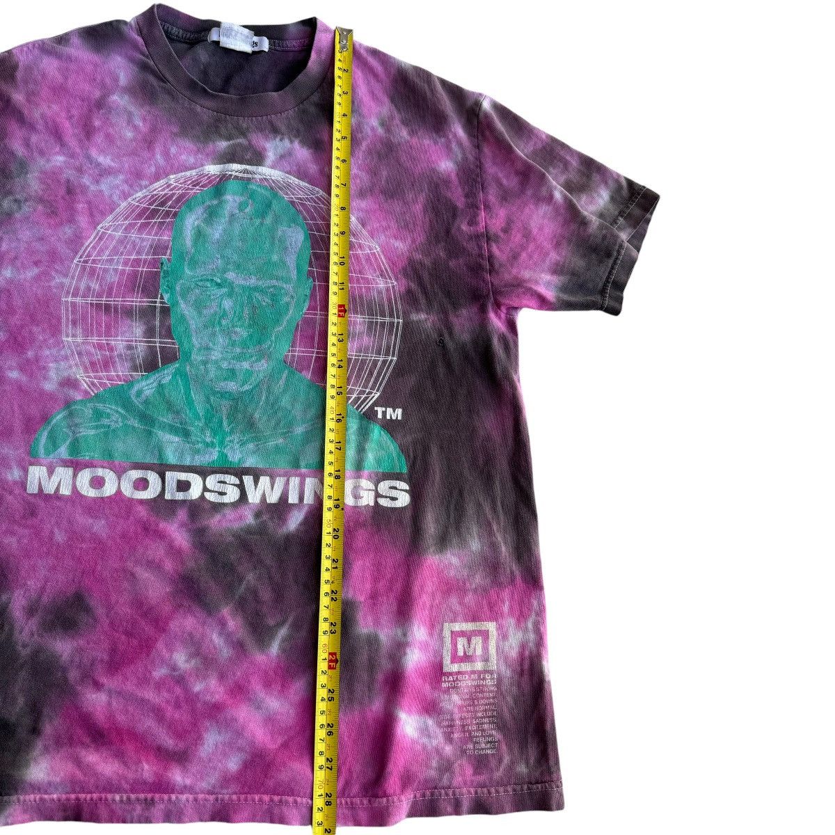 Japanese Brand × Pleasures Moodswings TieDye Streetwear Graphic Tee Shirt Mental Health Size US L / EU 52-54 / 3 - 8 Thumbnail