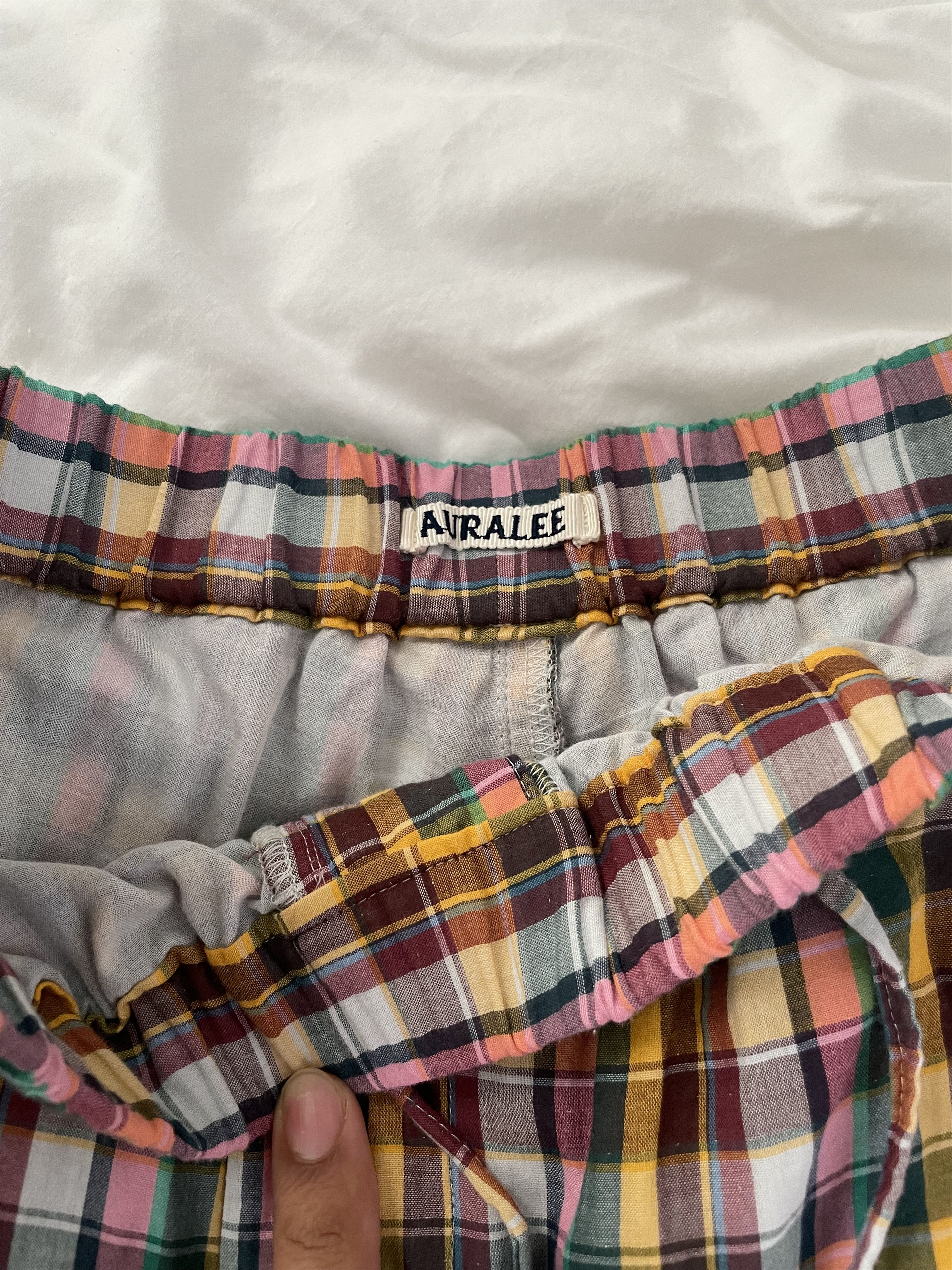 Auralee Auralee Gingham Shorts Size US 34 / EU 50 - 4 Thumbnail