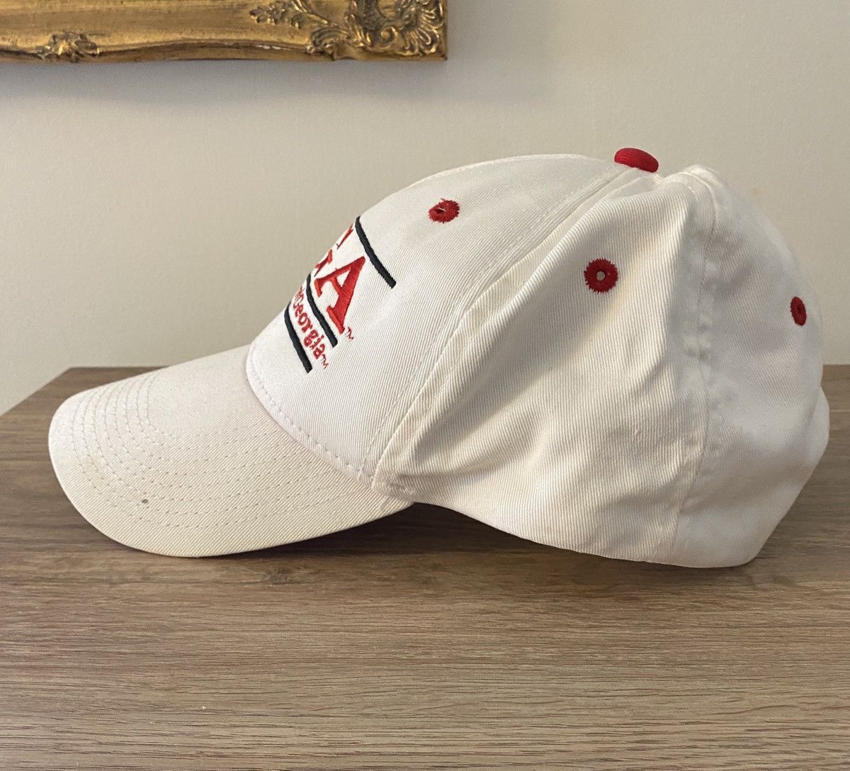 The Game × Vintage Vintage 90’s University Georgia Snap Back Baseball Cap Hat Size ONE SIZE - 7 Thumbnail