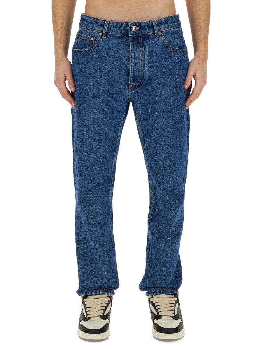 Palm Angels PALM ANGELS STRAIGHT LEG JEANS - BABY BLUE (JEANS 32) Size US 32 / EU 48 - 1 Thumbnail