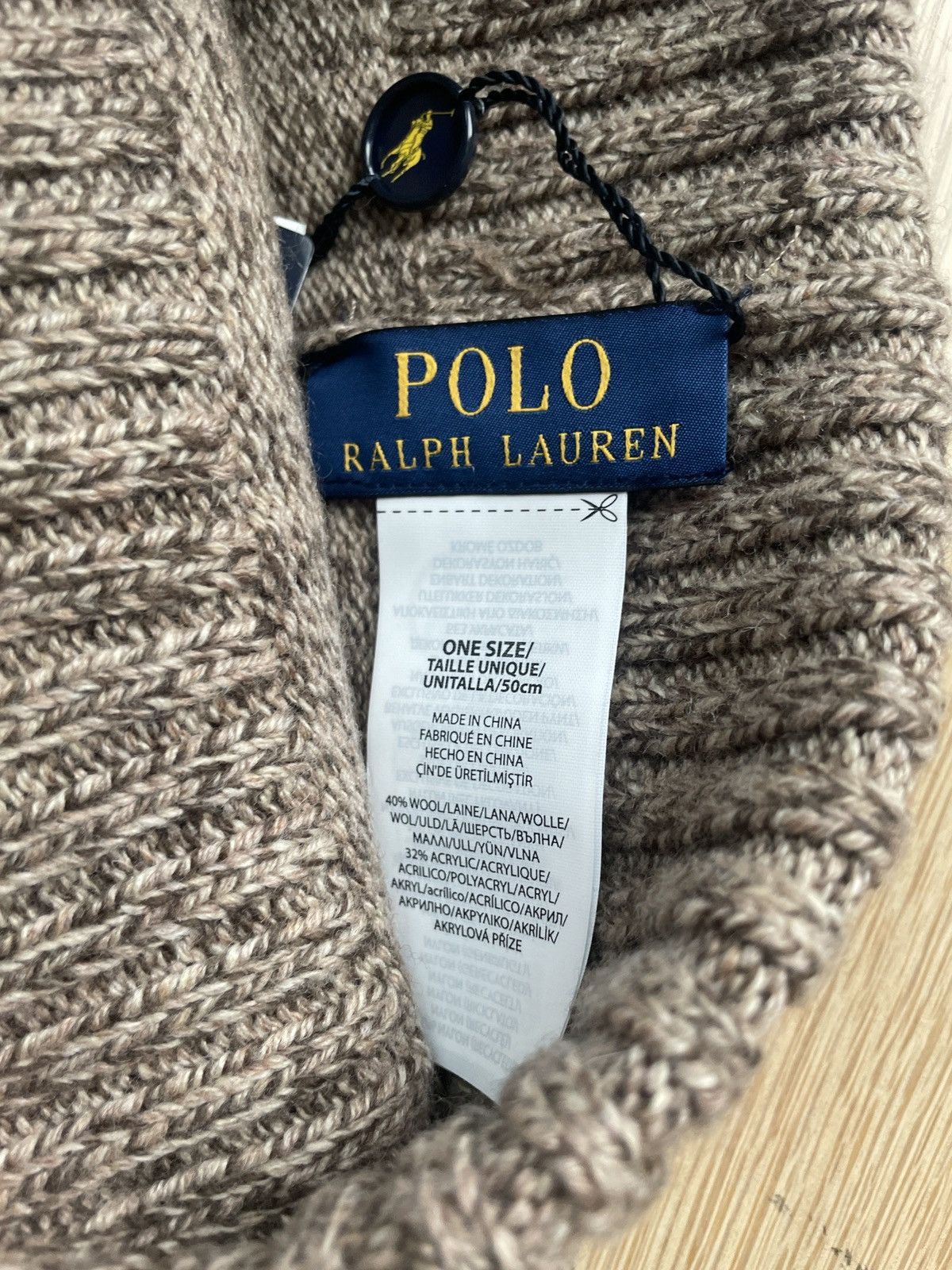 Polo Ralph Lauren Polo Wool Knit USA Beanie Size ONE SIZE - 2 Thumbnail