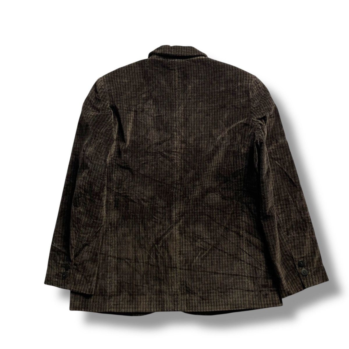 Barneys New York BARNES NEW YORK CORDUROY BLAZER COAT JACKET Size US M / EU 48-50 / 2 - 2 Thumbnail