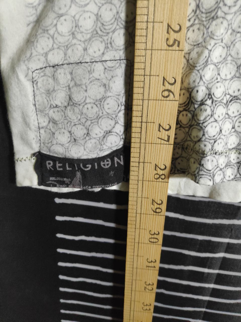 Designer RELIGION Smiley Overprint Punk Seditionaries Tee Size M Size US M / EU 48-50 / 2 - 10 Thumbnail