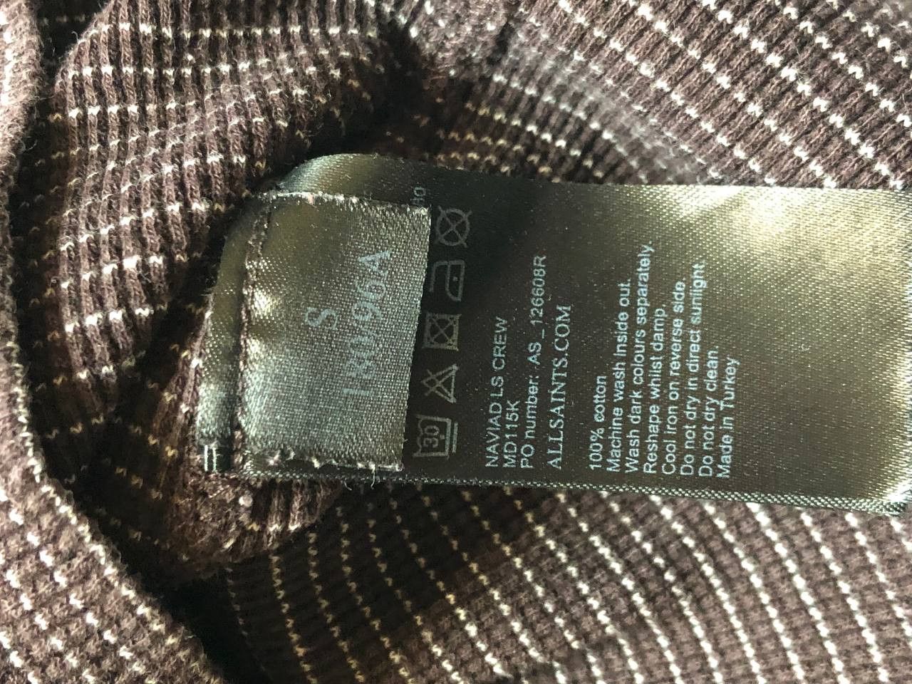 Allsaints Streetwear Allsaints Vintage Long Sleeve sweater Y2K Size US S / EU 44-46 / 1 - 3 Thumbnail