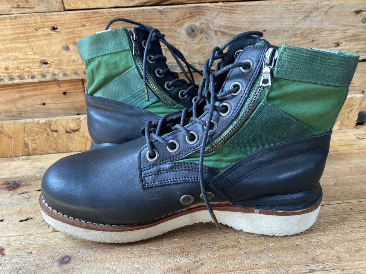 Visvim Visvim 7 hole 73 folk boots,tan black zipper boots US7 Size US 7 / EU 40 - 11 Thumbnail