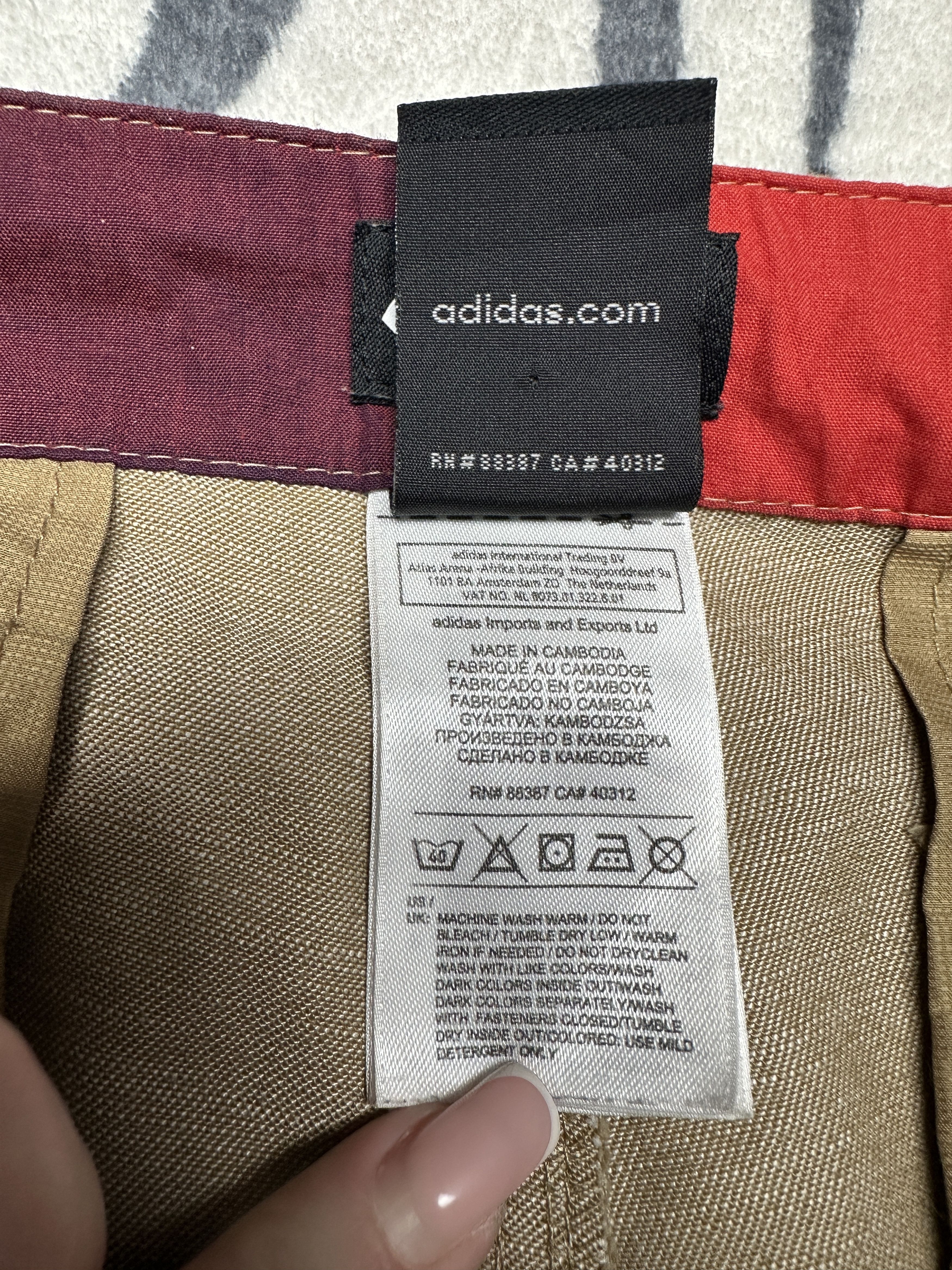 Adidas Adidas Vintage Mens Cargo Outdoor Pants Size US 32 / EU 48 - 5 Thumbnail
