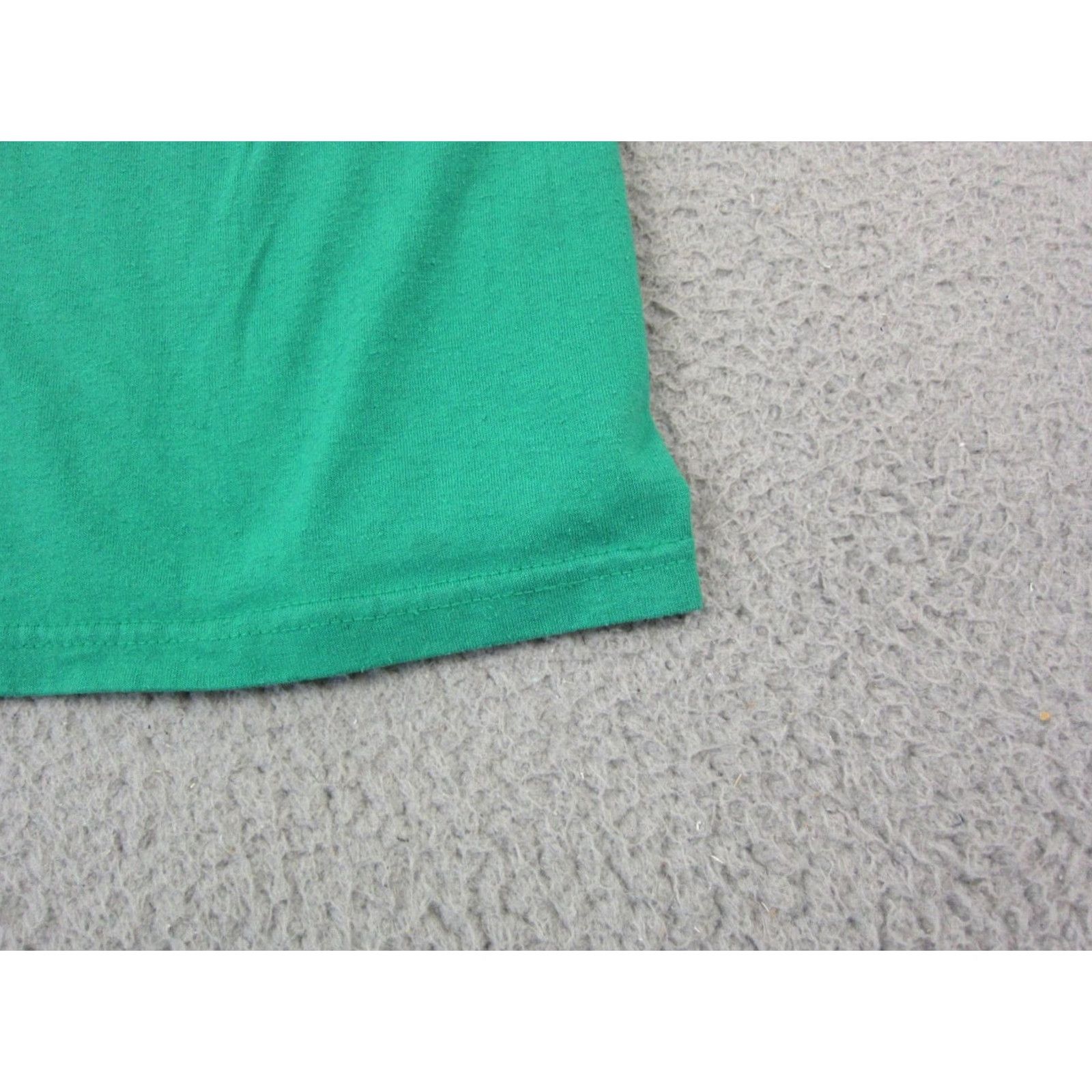 Hanes Vintage Hanes Shirt Adult Large Green Baseball Summer Little League Made in USA Size US L / EU 52-54 / 3 - 5 Thumbnail