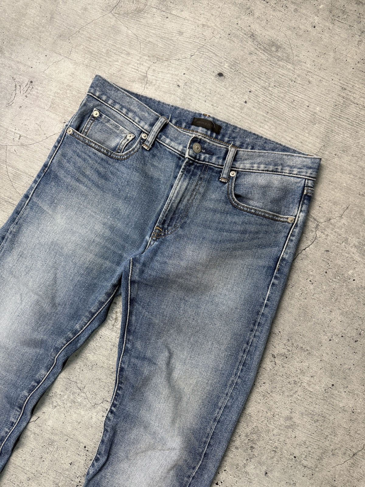 Uniqlo Uniqlo Jeans Selvedge Japanese Fabric Kaihara Size 31x32 Size US 31 - 3 Thumbnail