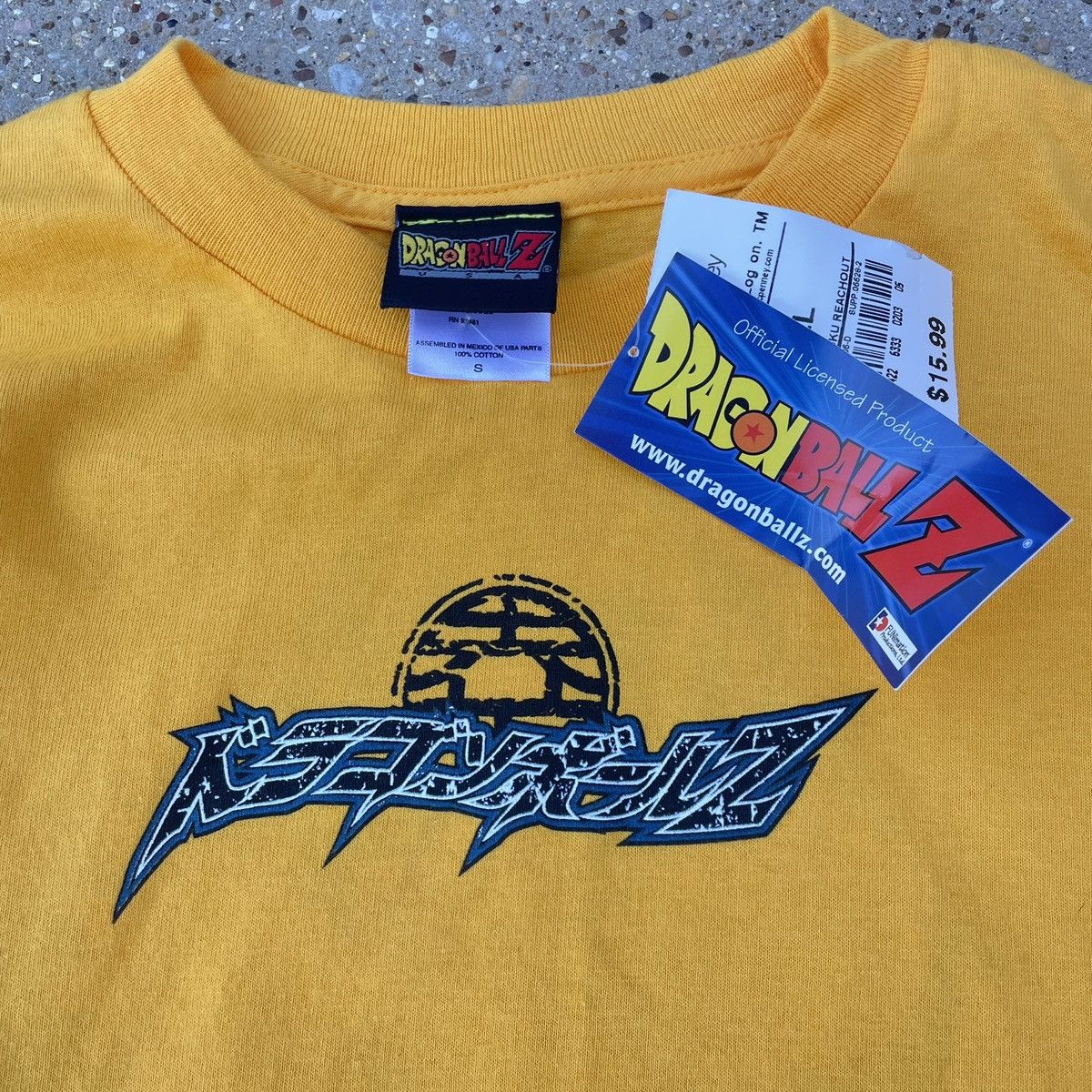 Other Dragon Ball Z Goku Super Saiyan Long Sleeve Tee Kids S NWT Size US XXS / EU 40 - 3 Thumbnail