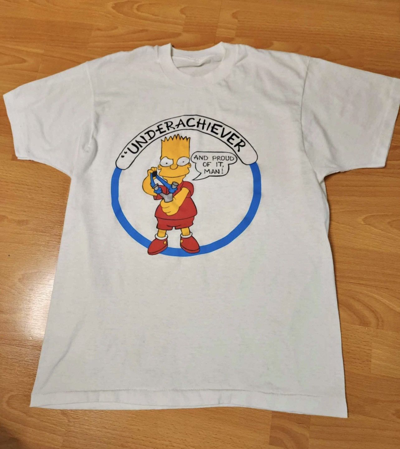 The Simpsons × Vintage Vintage 90s Bootleg Bart Simpson Underachiever Size US M / EU 48-50 / 2 - 1 Preview