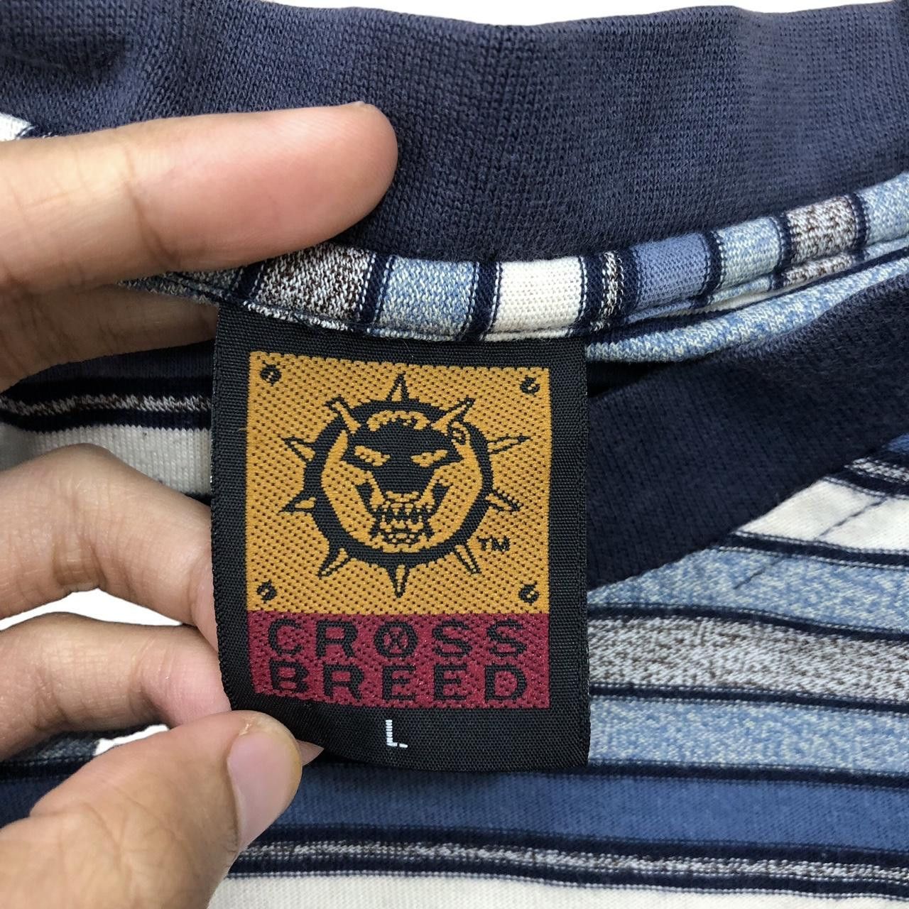Other Vintage CROSS BREED ROTTWEILER Surf Skate Tee Shirt Striped Size US L / EU 52-54 / 3 - 5 Thumbnail