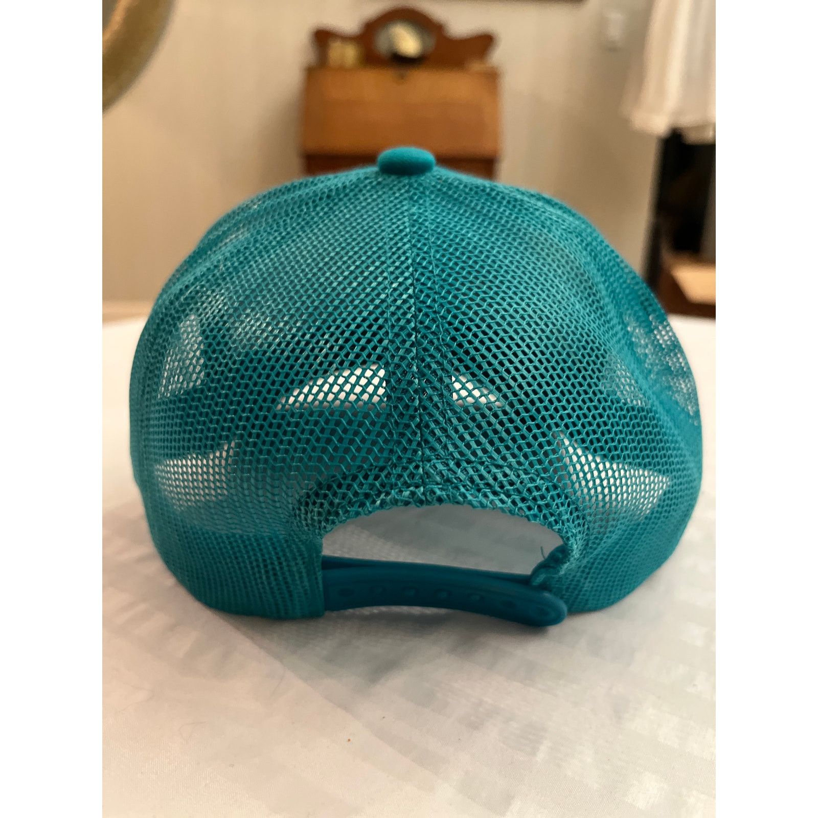 Bass Pro Shops Bass Pro Shops Mesh Trucker Hat Teal Snapback Size ONE SIZE - 3 Thumbnail