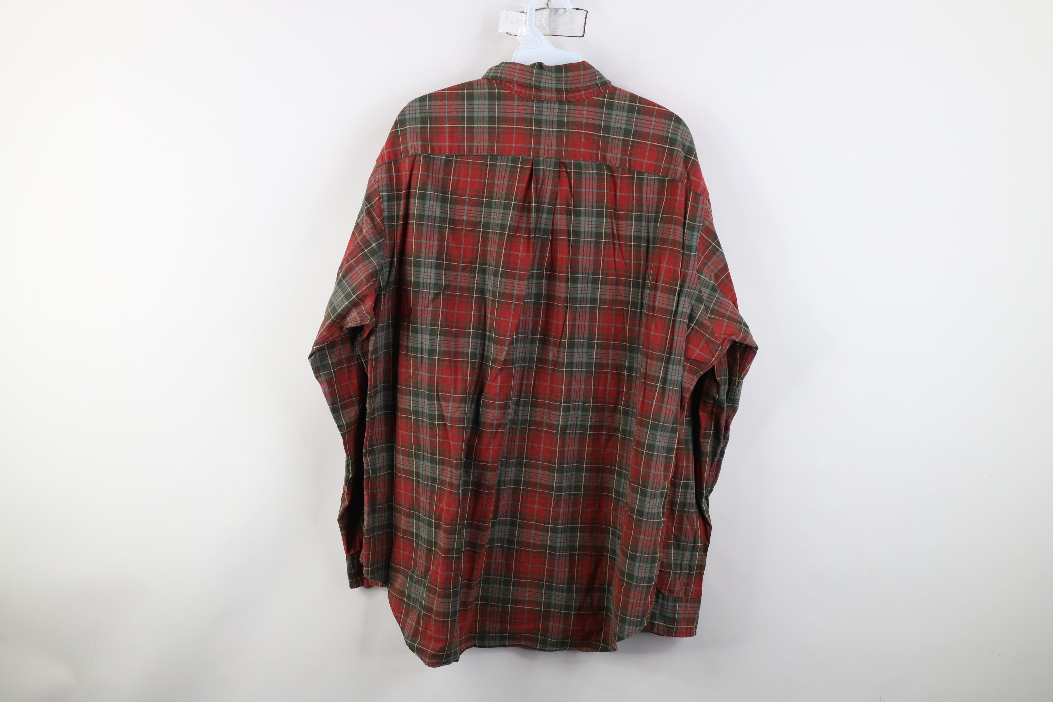 Ralph Lauren Vintage 90s Ralph Lauren Collared Button Down Shirt Plaid Size US XL / EU 56 / 4 - 11 Thumbnail