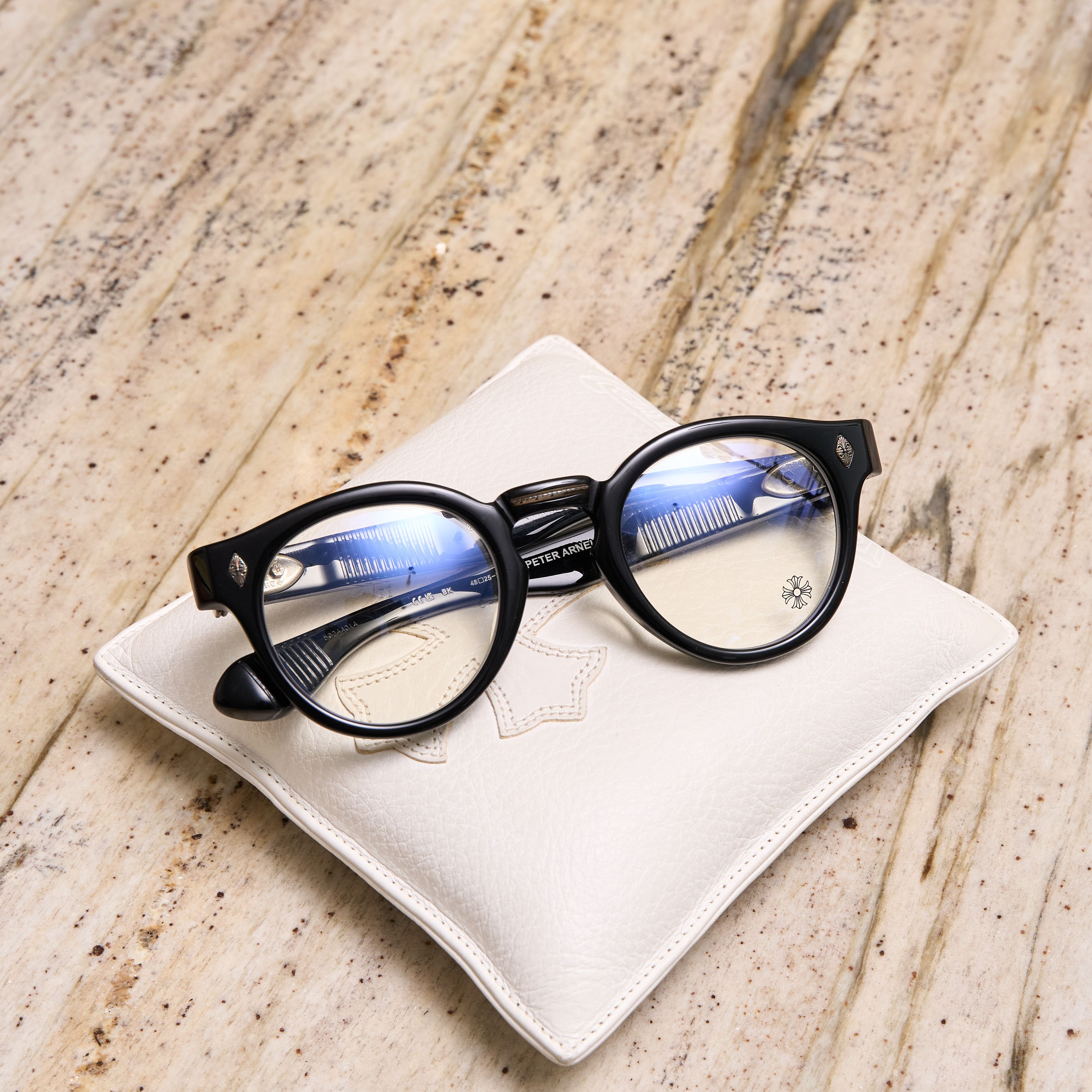 CHROME HEARTS PETER ARNELL BLACK 18KGP