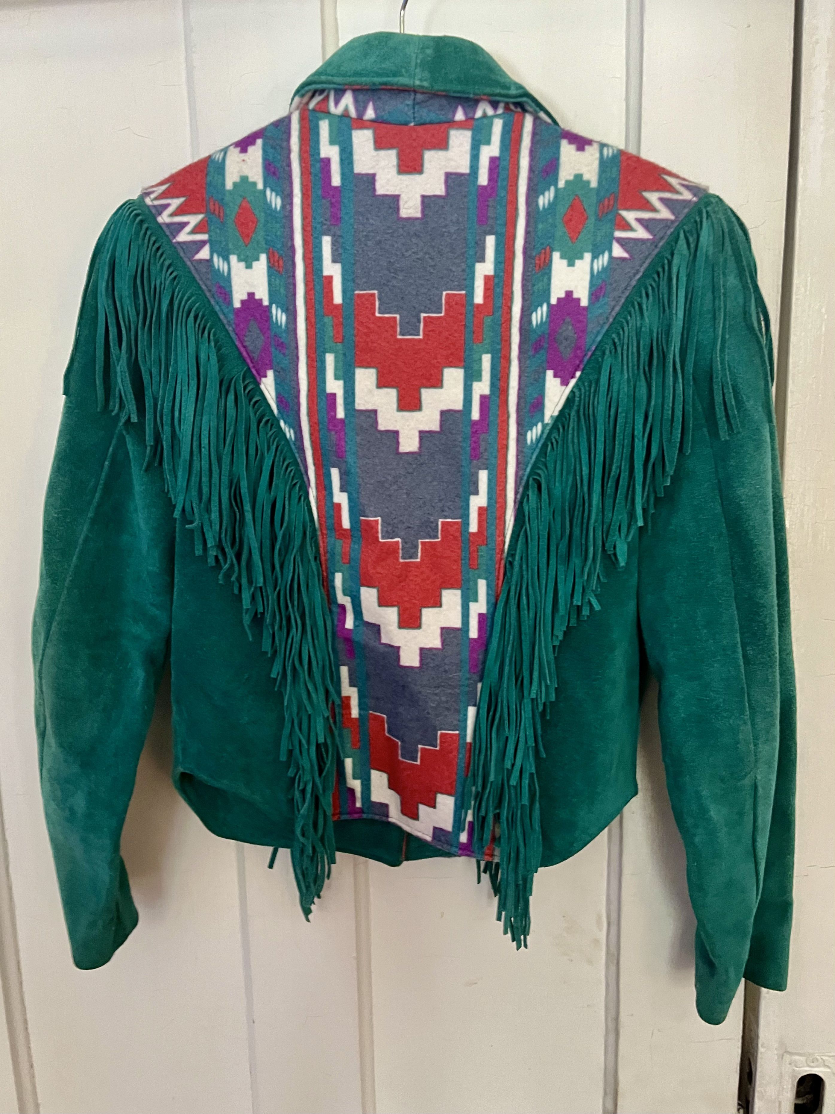 Vintage Lariat Leather, USA-made fringed leather jacket Size S / US 4 / IT 40 - 3 Thumbnail
