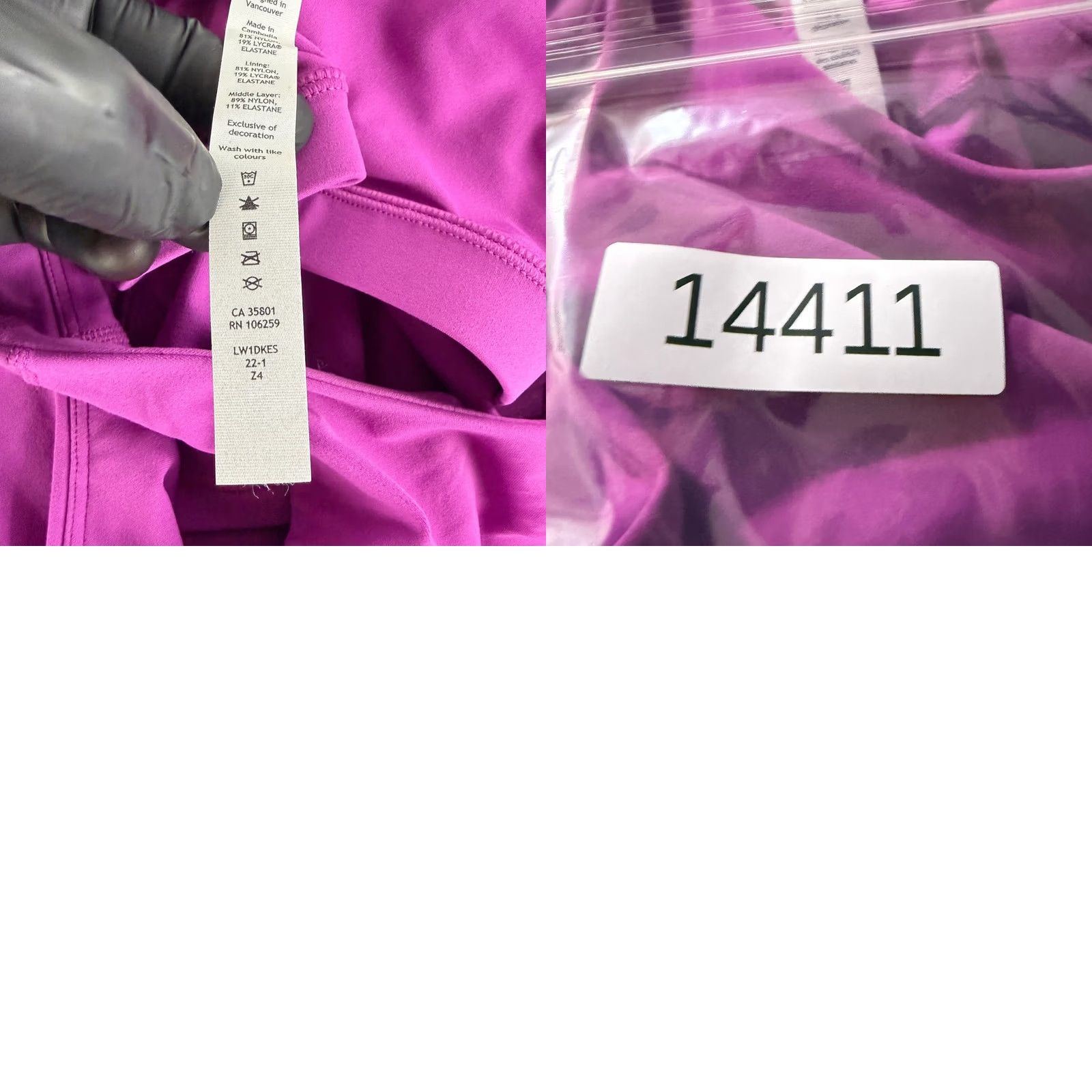 Lululemon Lululemon Align High Neck Tank Top Women 10 Vivid Plum Cropped Yoga Nulu Size L / US 10 / IT 46 - 8 Thumbnail
