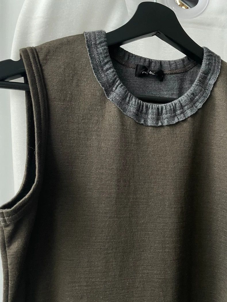 Comme des Garcons Comme des Garçons Wool sleeveless knit sleeveless Size ONE SIZE - 2 Thumbnail