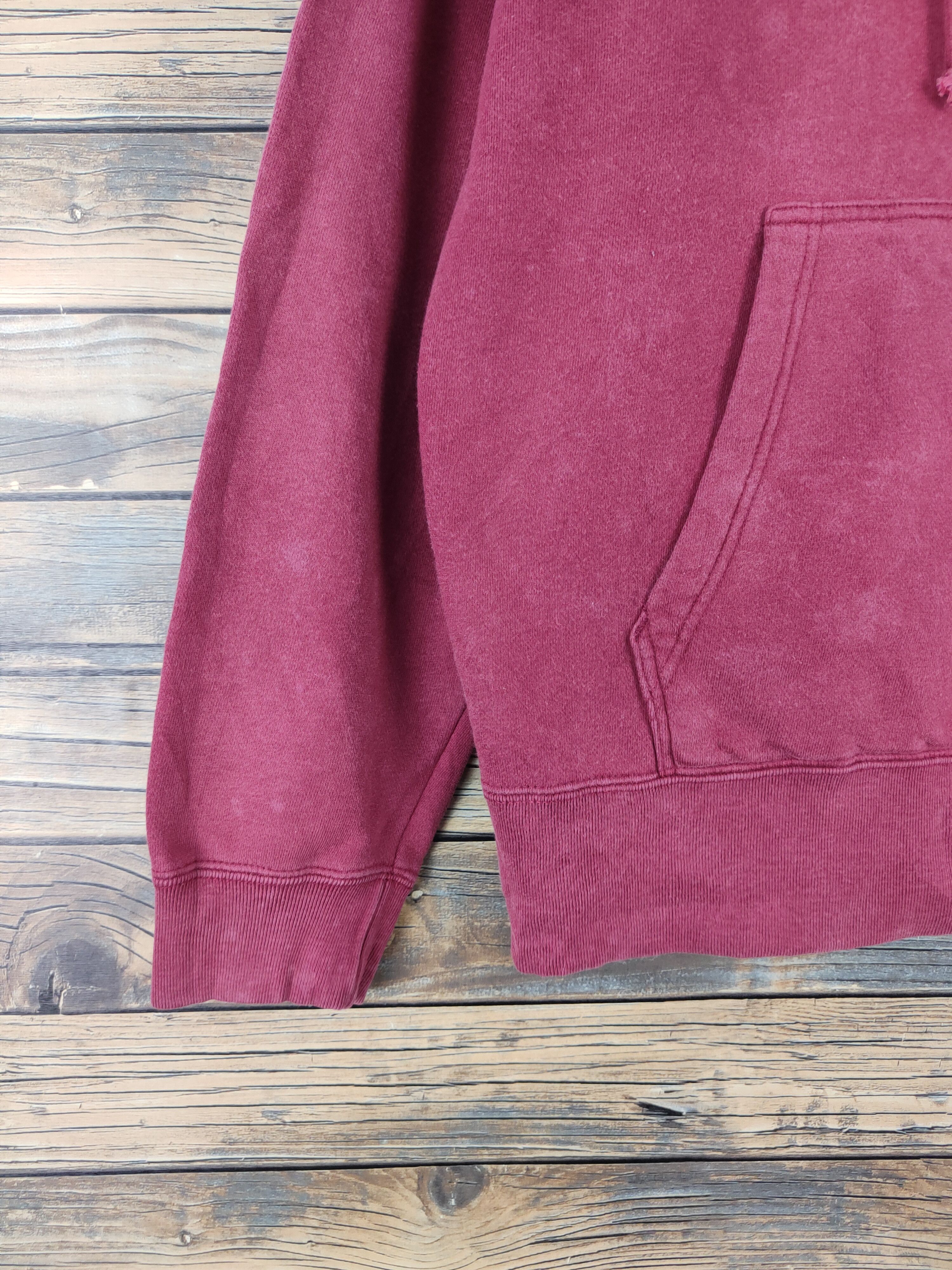 Japanese Brand Hildk Red Faded Hoodie Sweatshirts #W2050 Size US L / EU 52-54 / 3 - 5 Thumbnail
