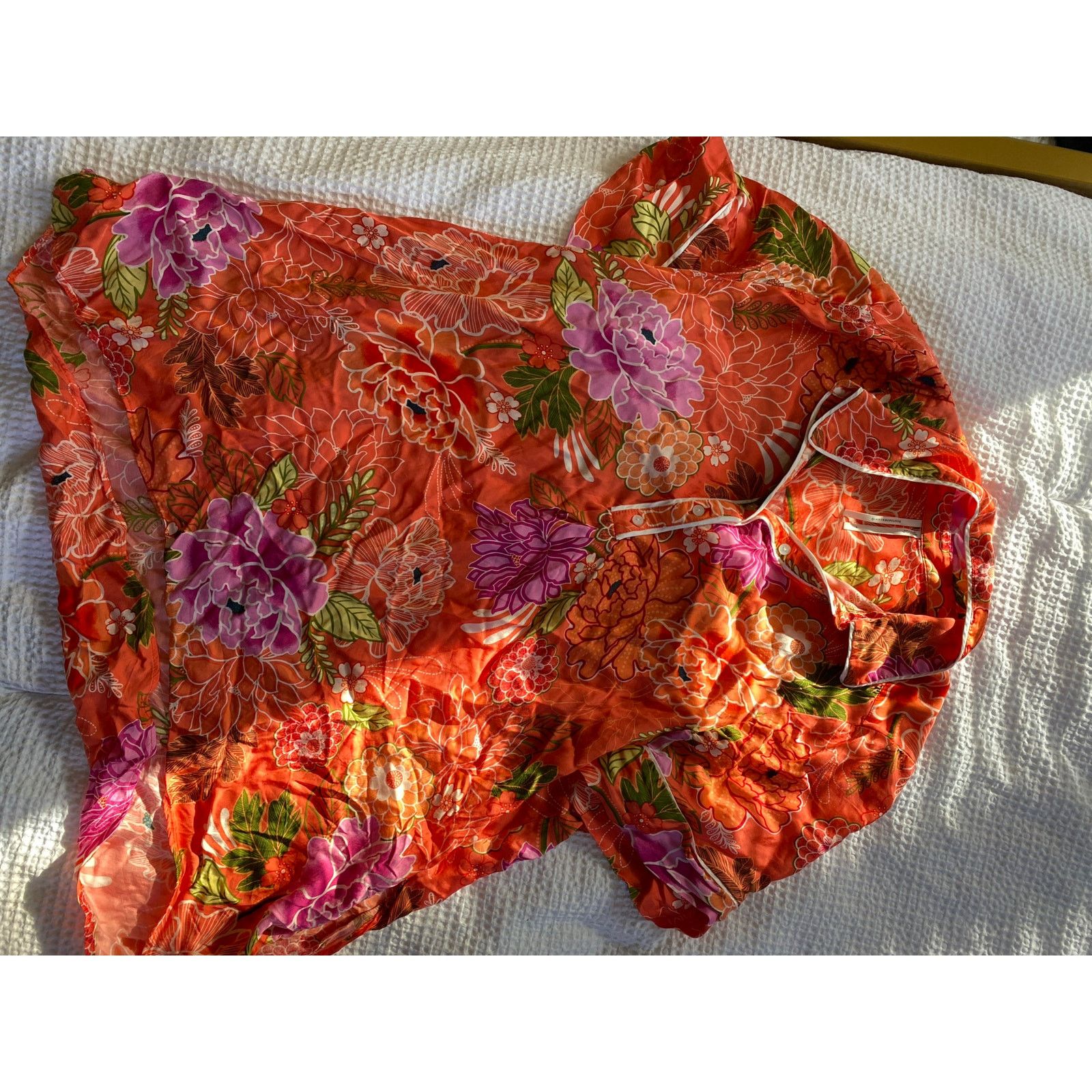 Anthropologie Anthropologie two piece matching pajama set women’s large Size ONE SIZE - 3 Thumbnail