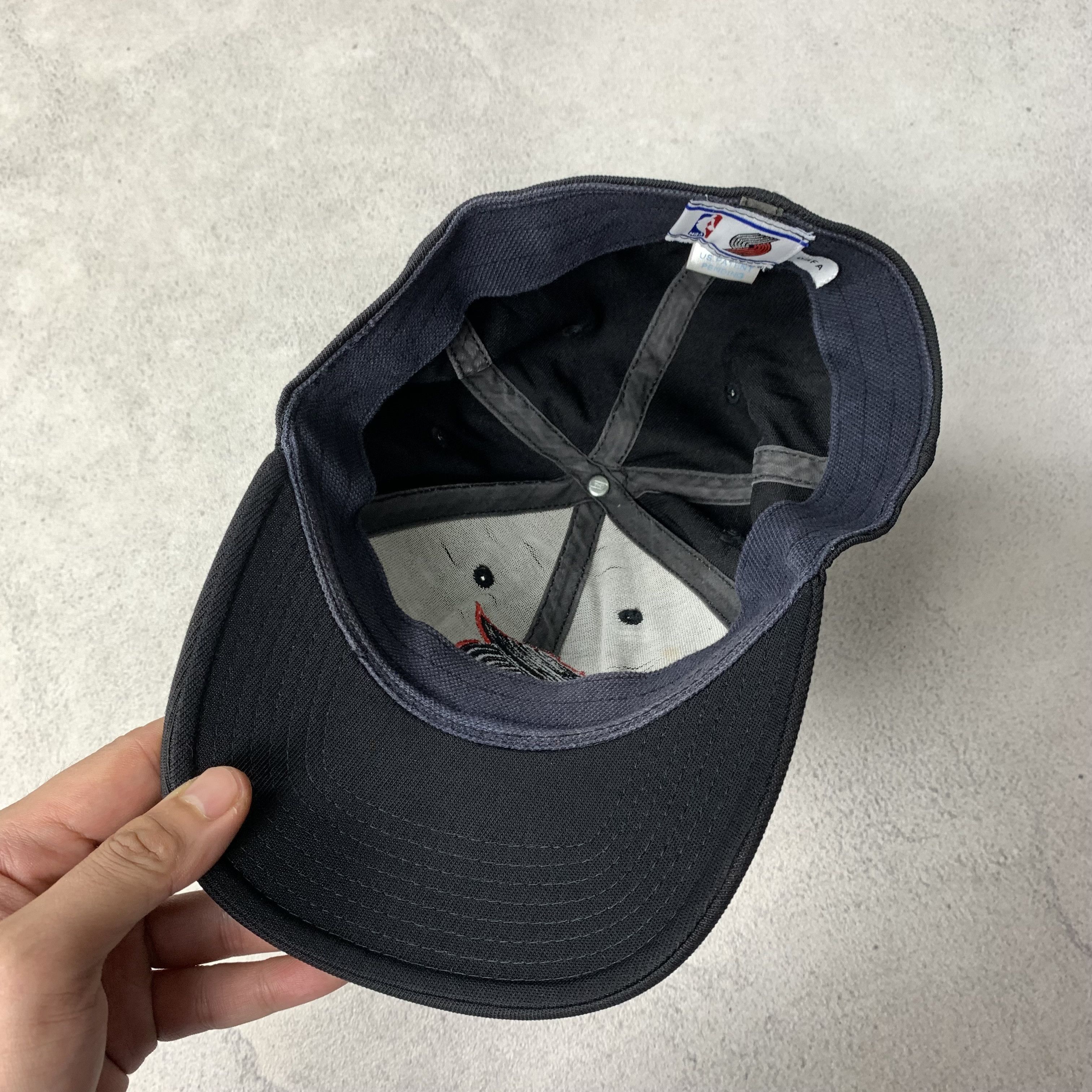 Reebok Trail Blazzers NBA Reebok Fitted Cap Hat Size ONE SIZE - 5 Thumbnail