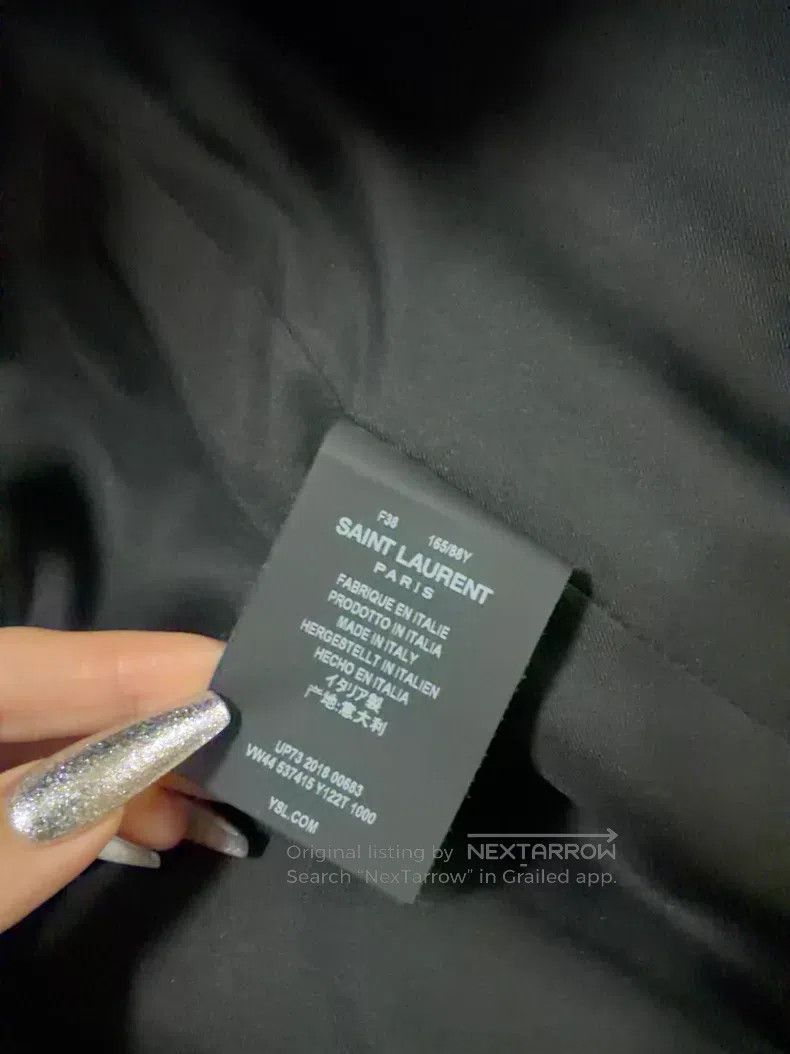Saint Laurent Paris #REF! Size XS / US 0-2 / IT 36-38 - 3 Thumbnail