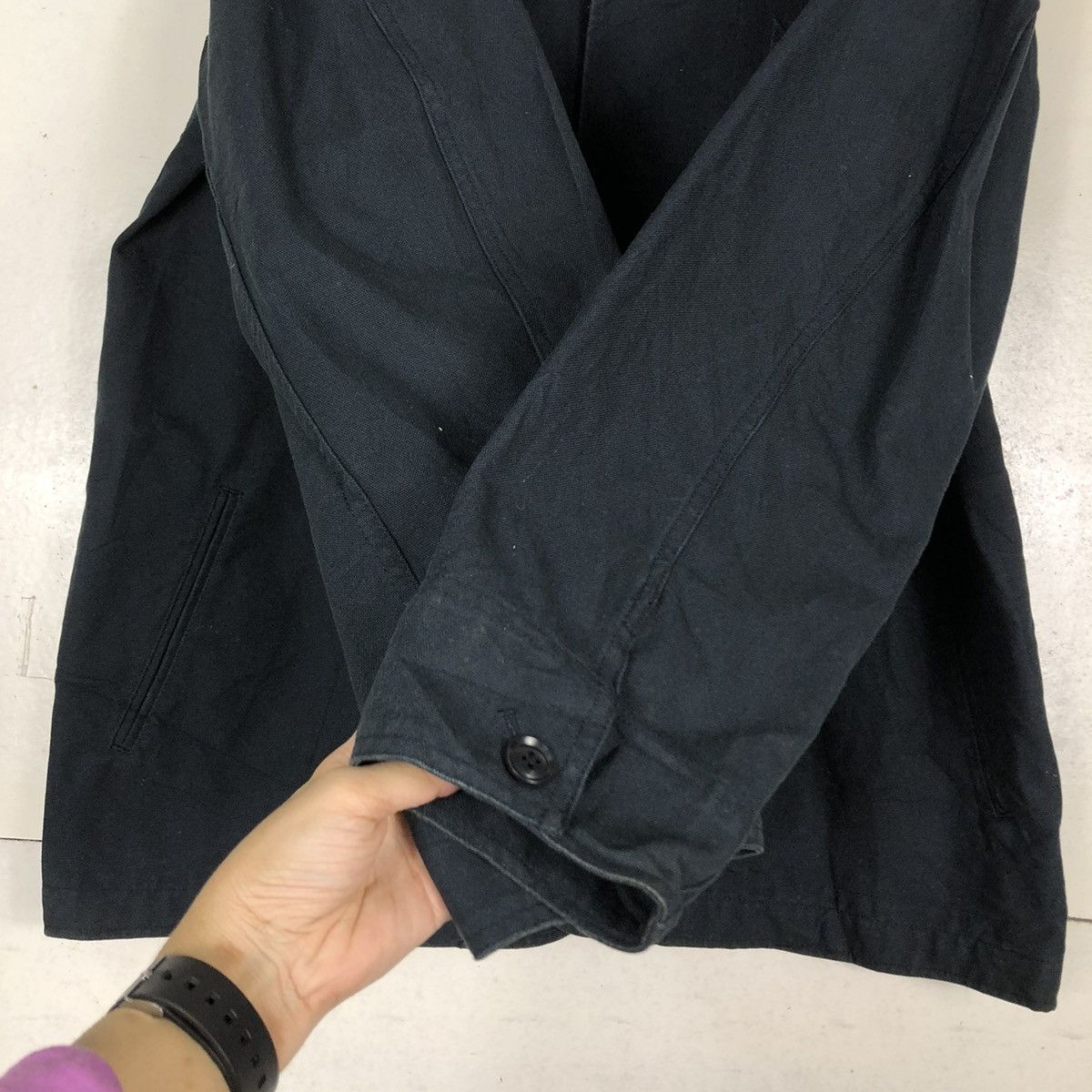 Japanese Brand 🔥VINTAGE CHORE WORK JACKET DOUBLE BREAST ISSEY MIYAKE Size US M / EU 48-50 / 2 - 15 Thumbnail