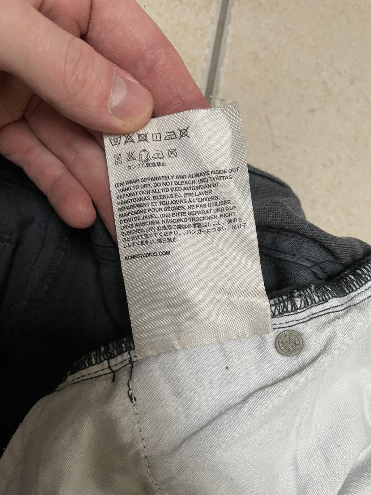 Acne Studios Acne Studios Jeans W36 Town moon Size US 36 / EU 52 - 4 Thumbnail