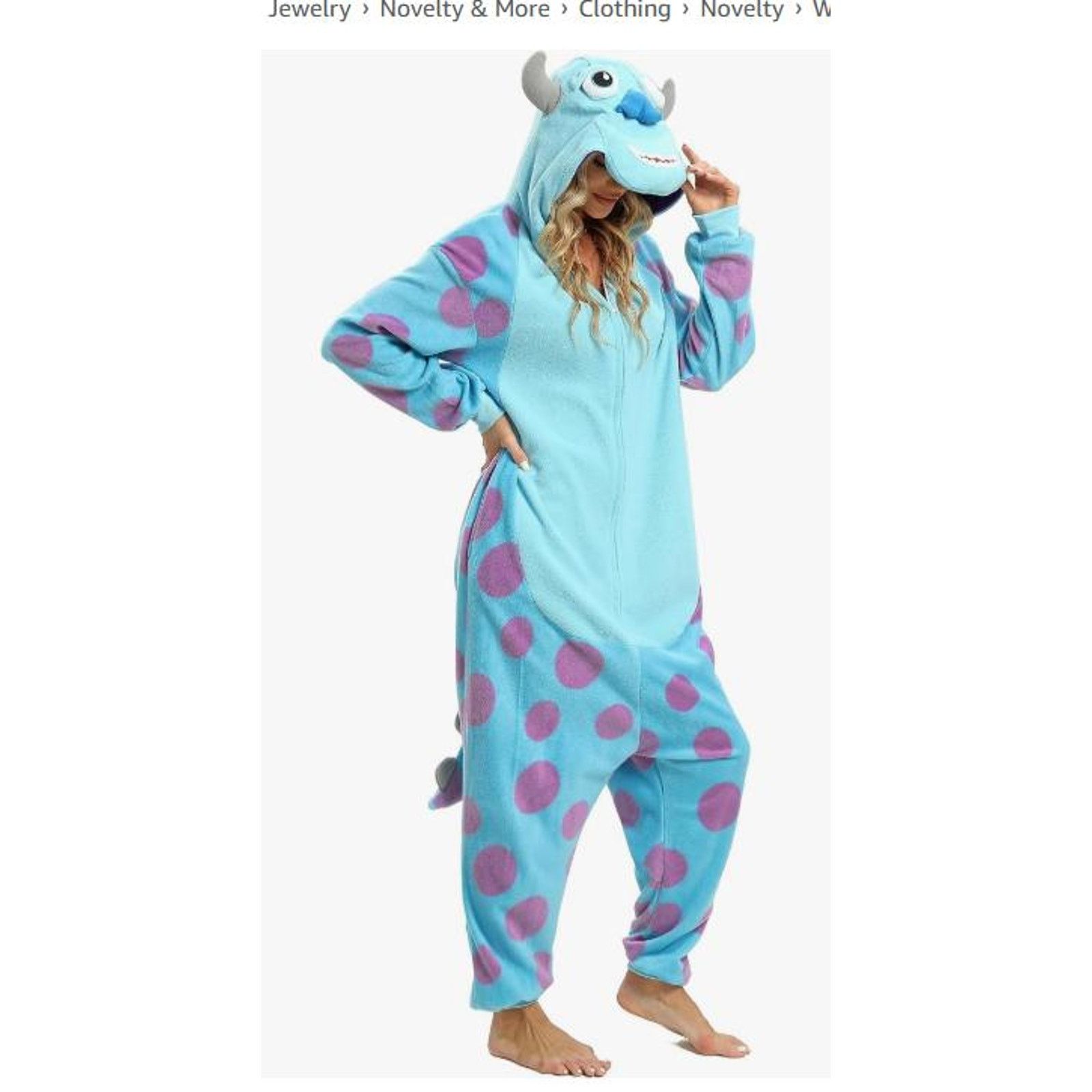 The Unbranded Brand Slim Fit Unisex Adult One piece Sleepwear SIZE MEDIUM Size M / US 6-8 / IT 42-44 - 1 Thumbnail